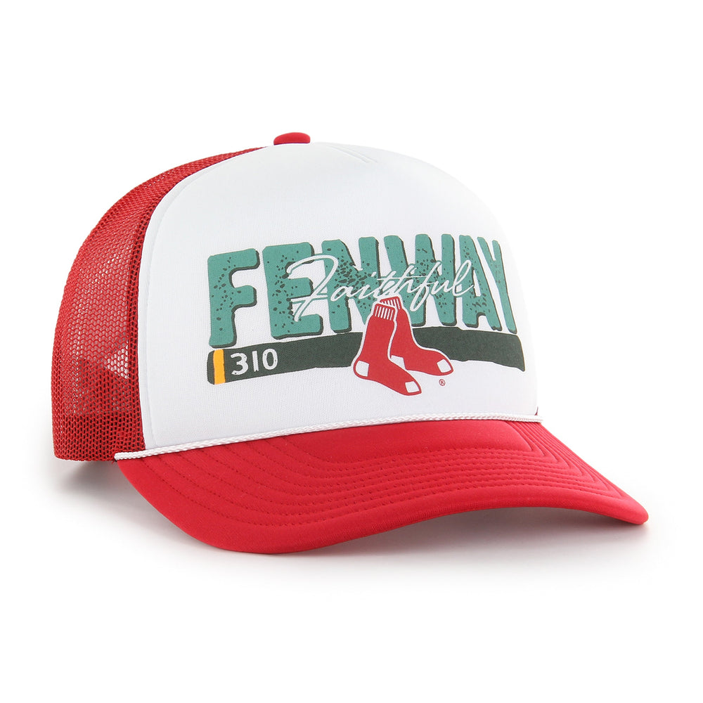 BOSTON RED SOX REGION FOAM '47 TRUCKER FM RED