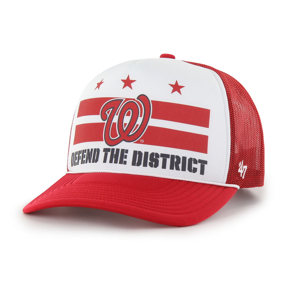 WASHINGTON NATIONALS REGION FOAM '47 TRUCKER FM RED