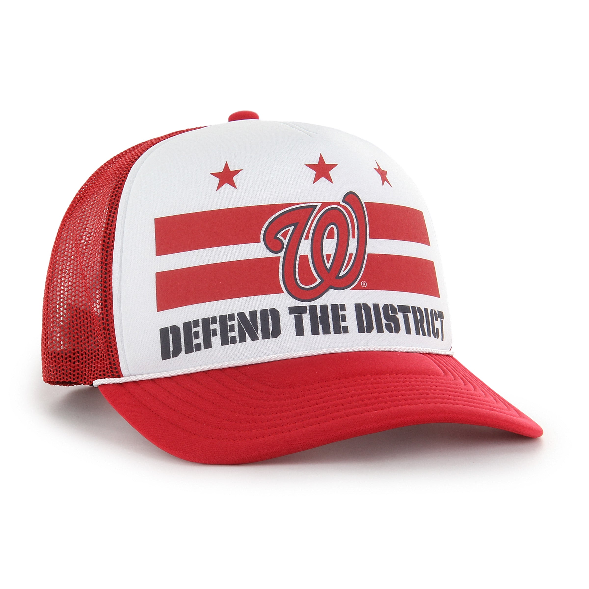 WASHINGTON NATIONALS REGION FOAM '47 TRUCKER FM RED