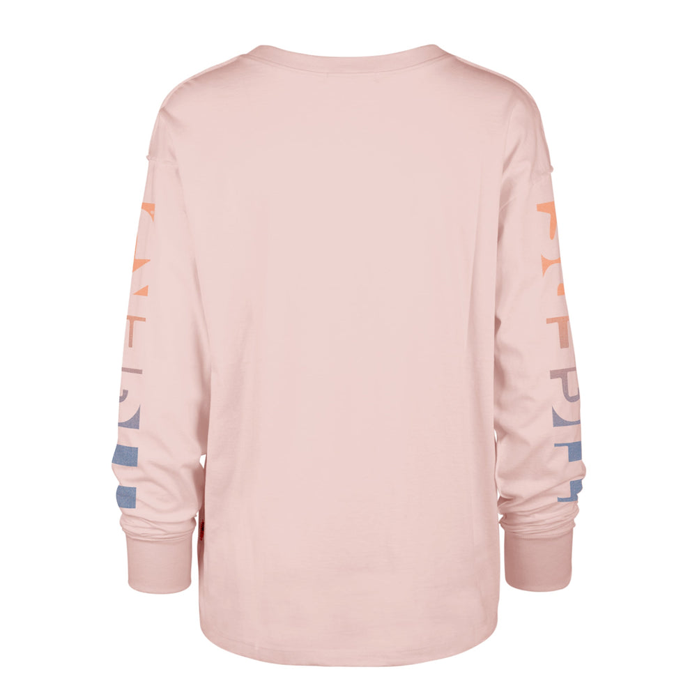 DETROIT TIGERS CLOUD NINE '47 SOA LONG SLEEVE TEE WOMENS SEASHELL