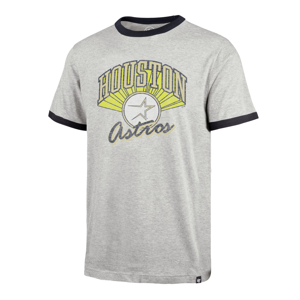 HOUSTON ASTROS COOPERSTOWN WAX PACK DALTON '47 RINGER TEE RELAY GREY