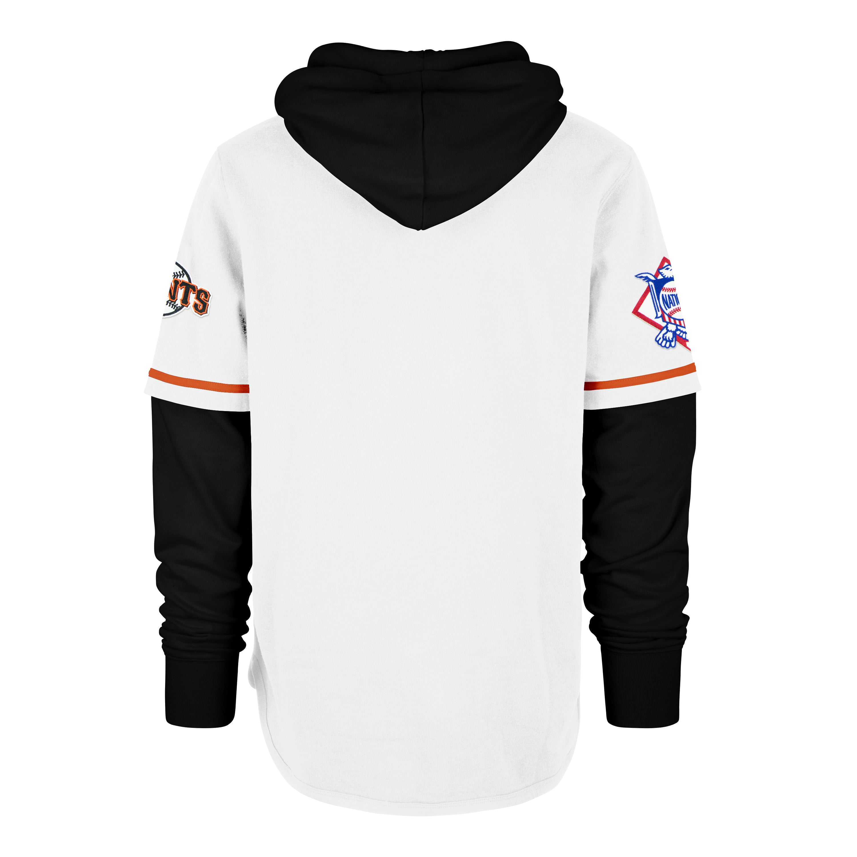 SAN FRANCISCO GIANTS COOPERSTOWN TRIFECTA '47 SHORTSTOP PULLOVER HOOD WHITE WASH