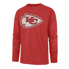 KANSAS CITY CHIEFS PREMIER '47 FRANKLIN LONG SLEEVE RACER RED