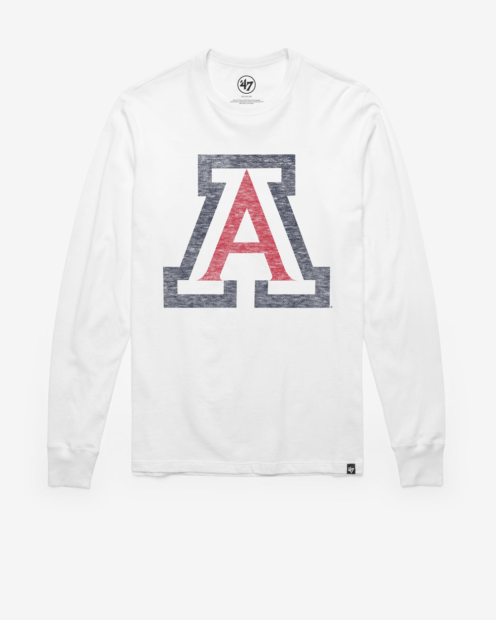 ARIZONA WILDCATS PREMIER '47 FRANKLIN LONG SLEEVE WHITE WASH