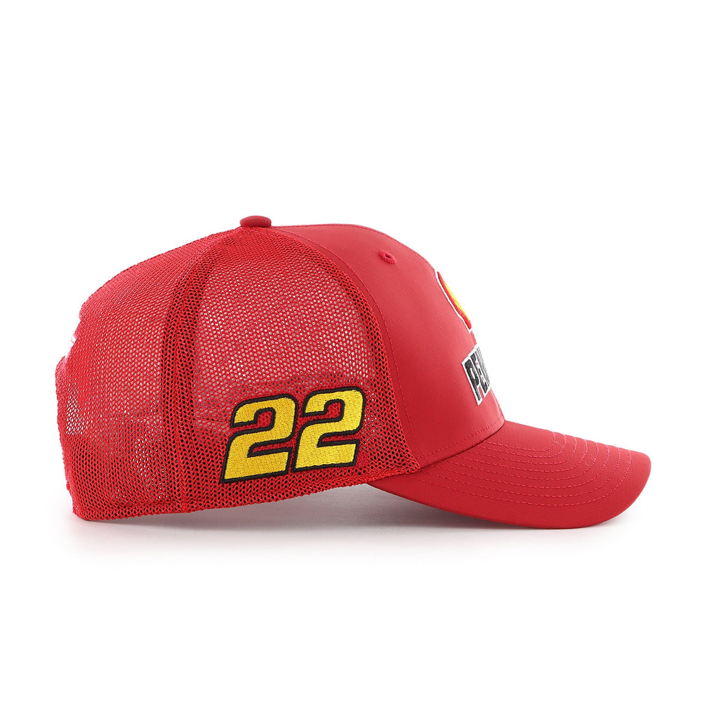 JOEY LOGANO TEAM PENSKE TRIPLE HIT BRRR '47 TRUCKER RED