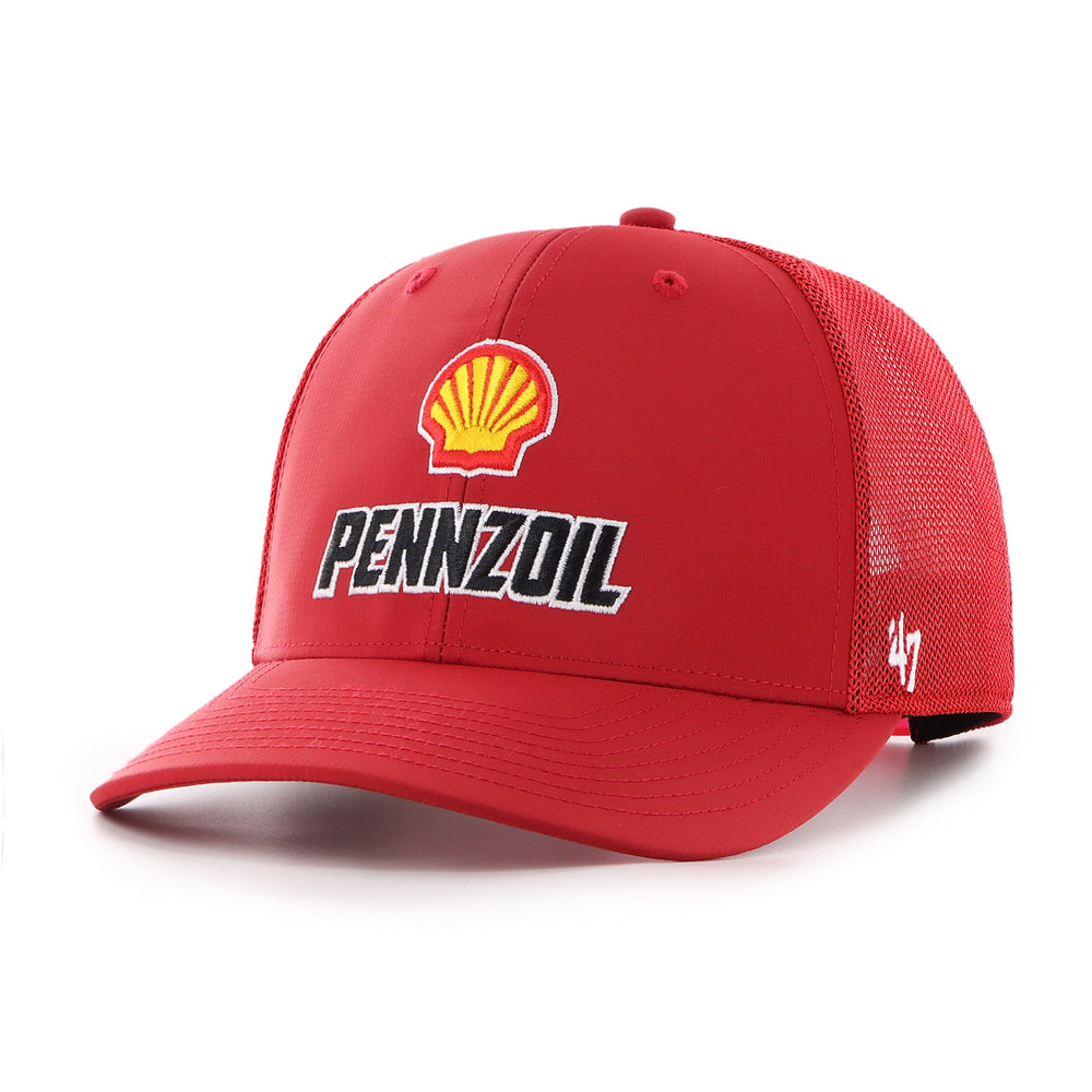 JOEY LOGANO TEAM PENSKE TRIPLE HIT BRRR '47 TRUCKER RED