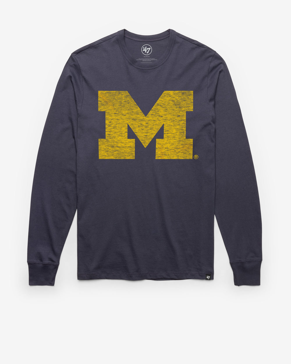 MICHIGAN WOLVERINES PREMIER '47 FRANKLIN LONG SLEEVE ATLAS BLUE