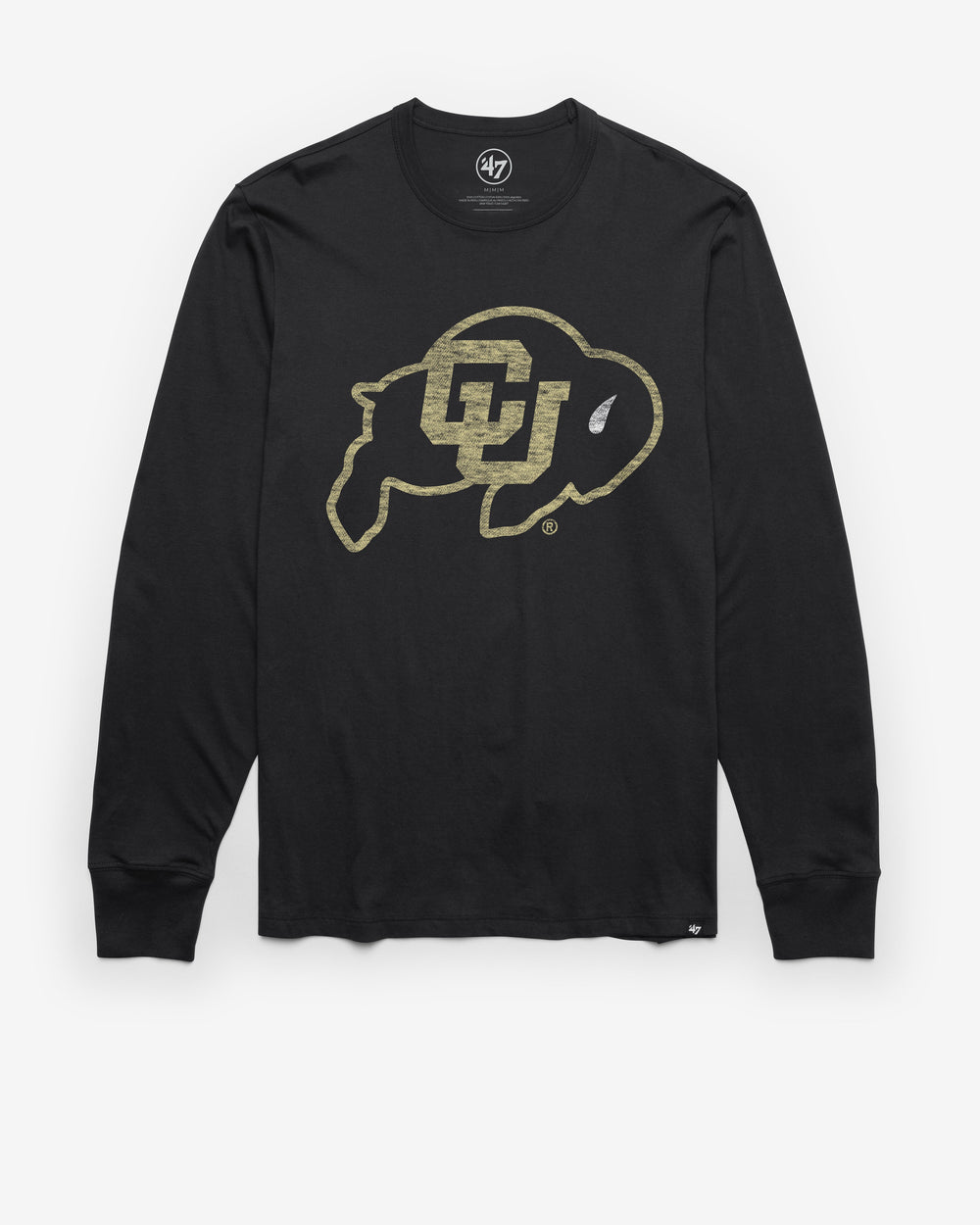 COLORADO BUFFALOES PREMIER '47 FRANKLIN LONG SLEEVE FLINT BLACK