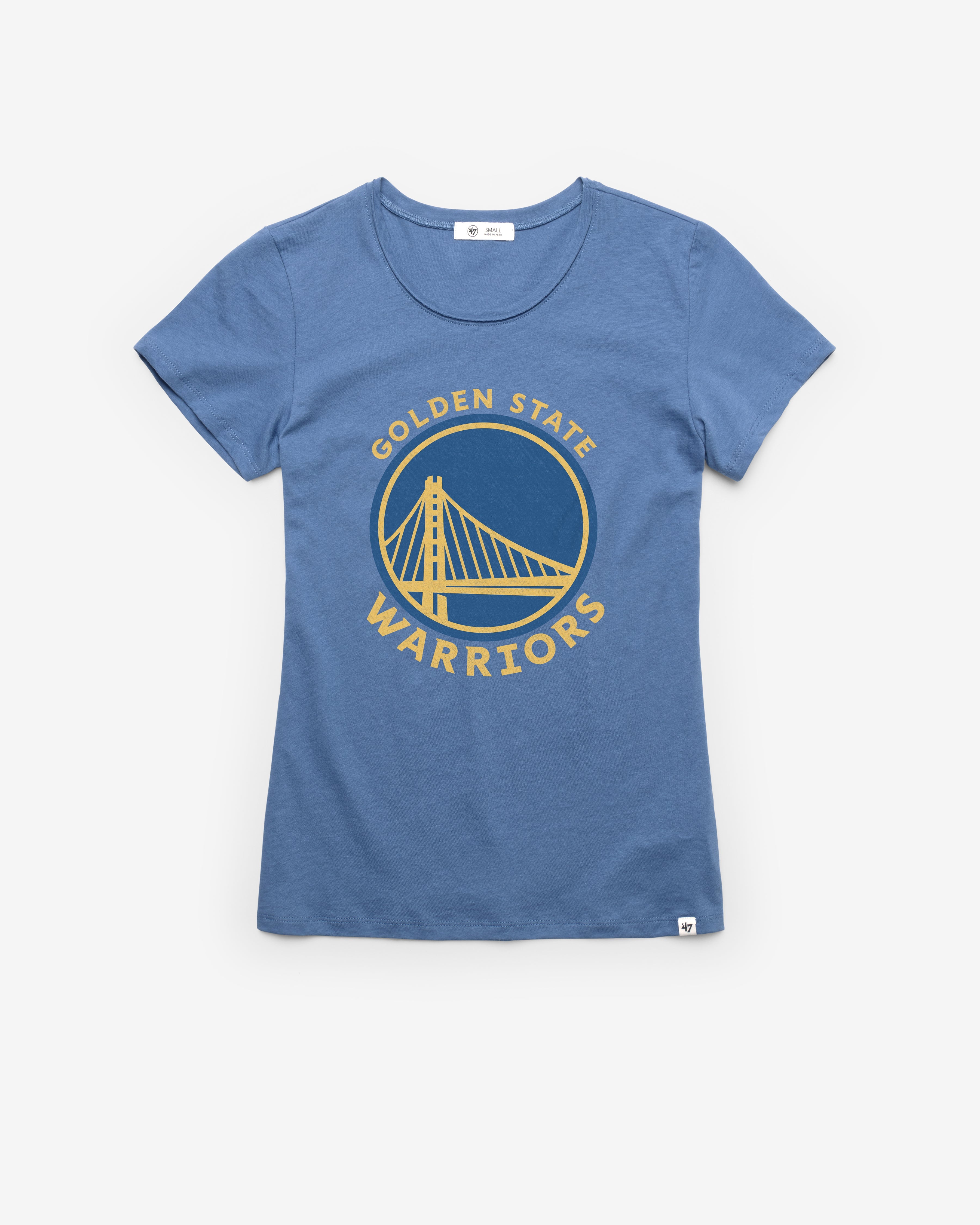 GOLDEN STATE WARRIORS PREMIER '47 FRANKIE TEE WOMENS CADET BLUE