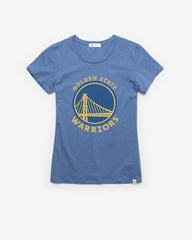 GOLDEN STATE WARRIORS PREMIER '47 FRANKIE TEE WOMENS CADET BLUE