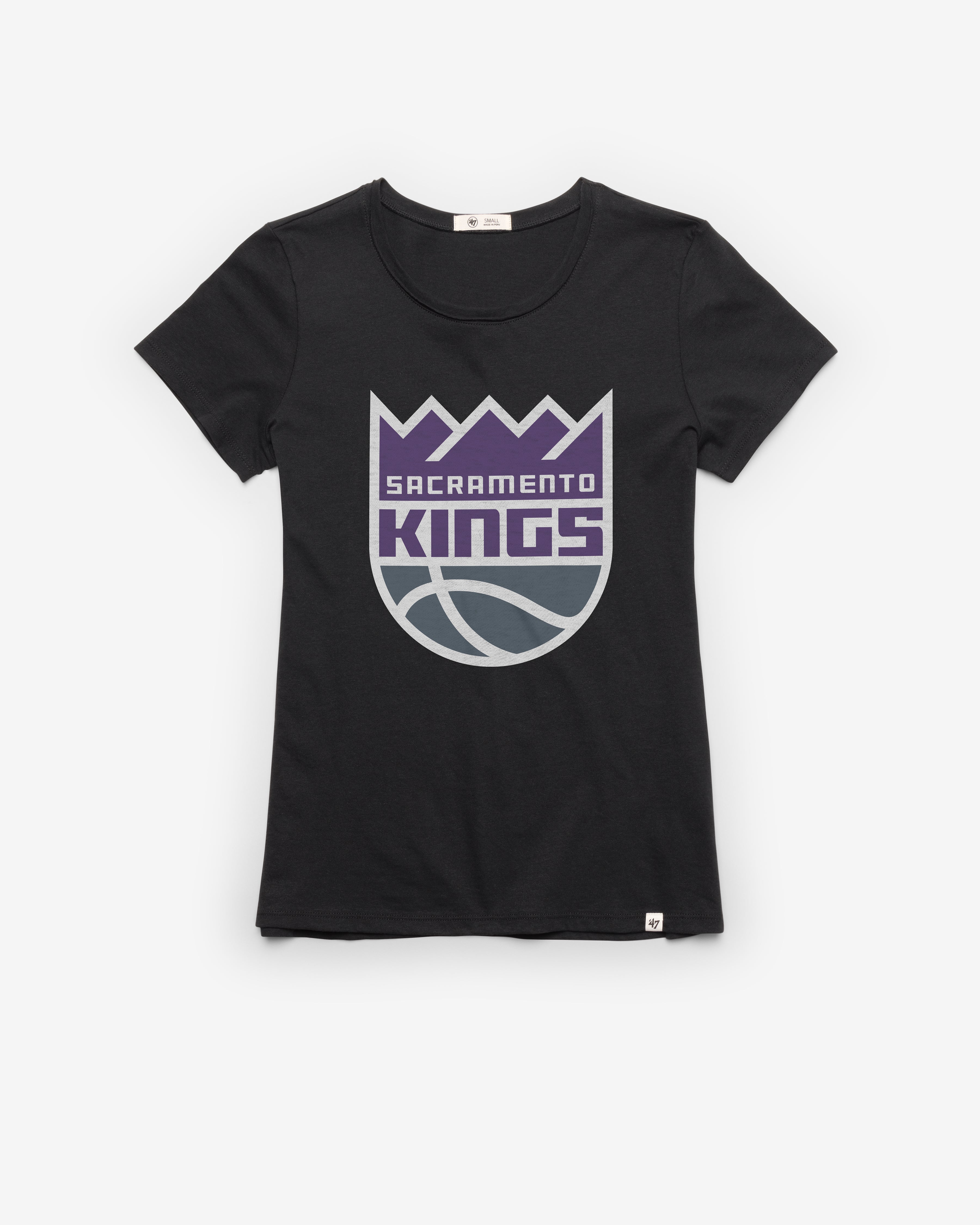 SACRAMENTO KINGS PREMIER '47 FRANKIE TEE WOMENS FLINT BLACK