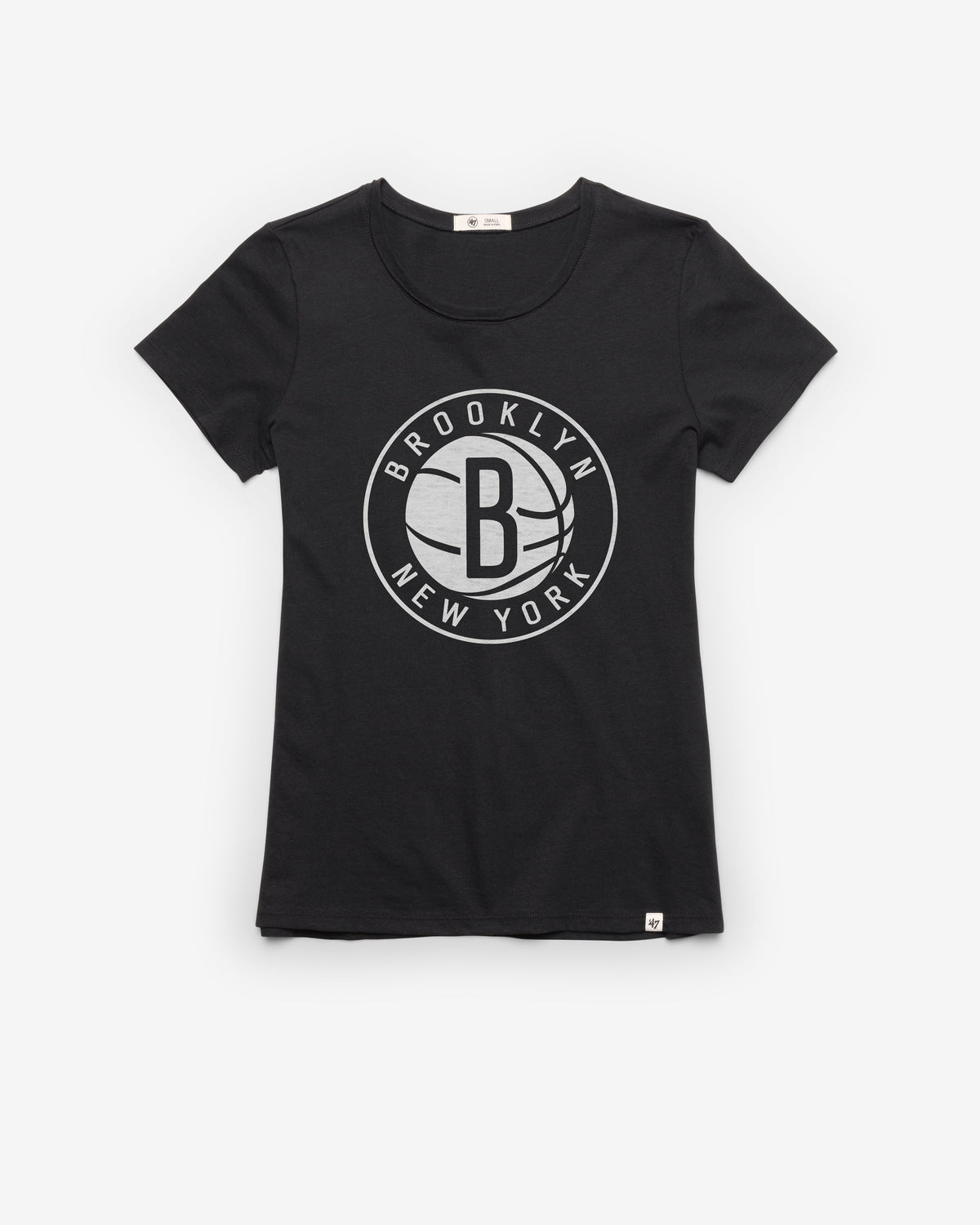 BROOKLYN NETS PREMIER '47 FRANKIE TEE WOMENS FLINT BLACK