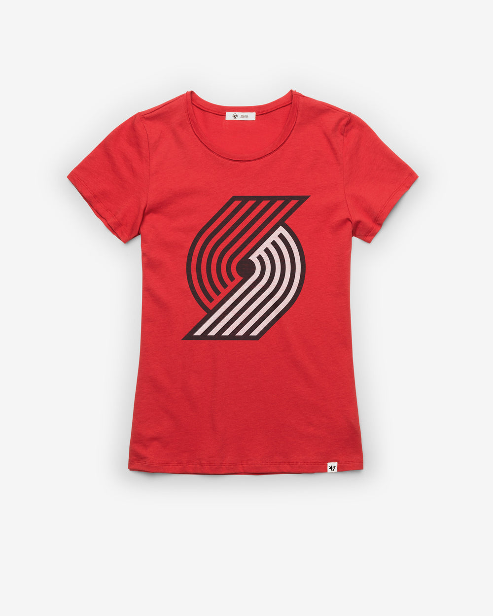 PORTLAND TRAIL BLAZERS PREMIER '47 FRANKIE TEE WOMENS RACER RED