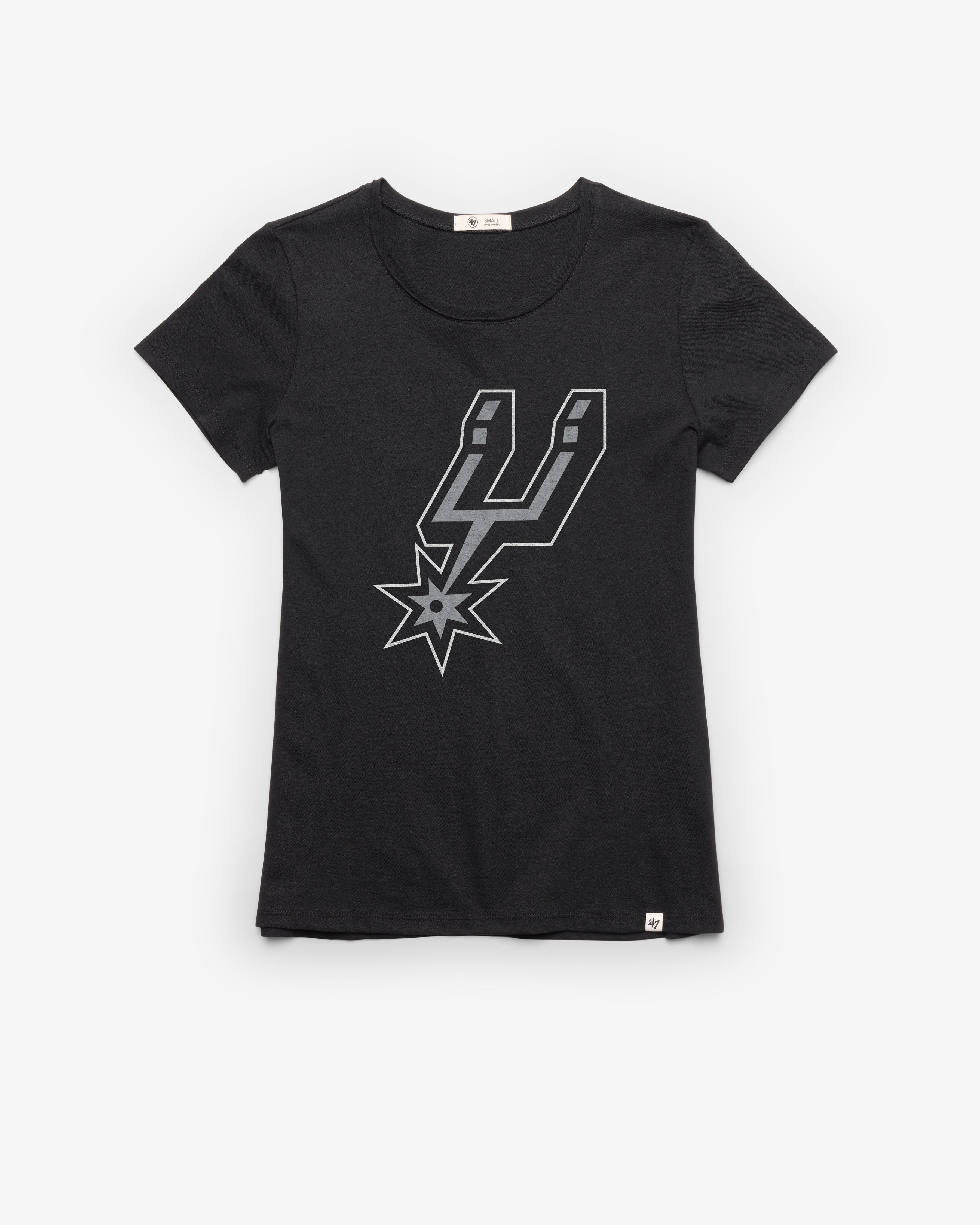 SAN ANTONIO SPURS PREMIER '47 FRANKIE TEE WOMENS FLINT BLACK