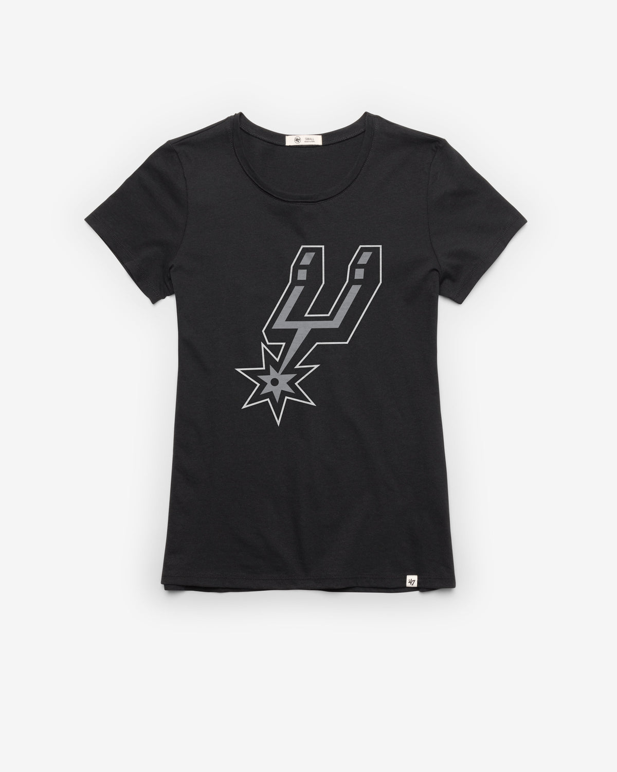 SAN ANTONIO SPURS PREMIER '47 FRANKIE TEE WOMENS FLINT BLACK