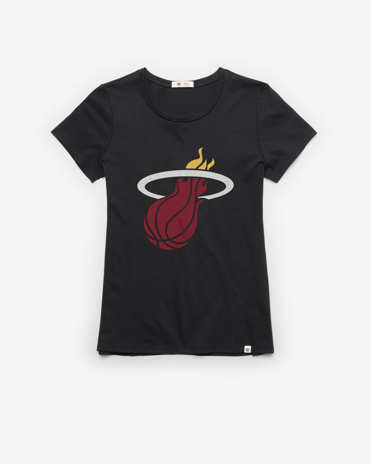 MIAMI HEAT PREMIER '47 FRANKIE TEE WOMENS FLINT BLACK