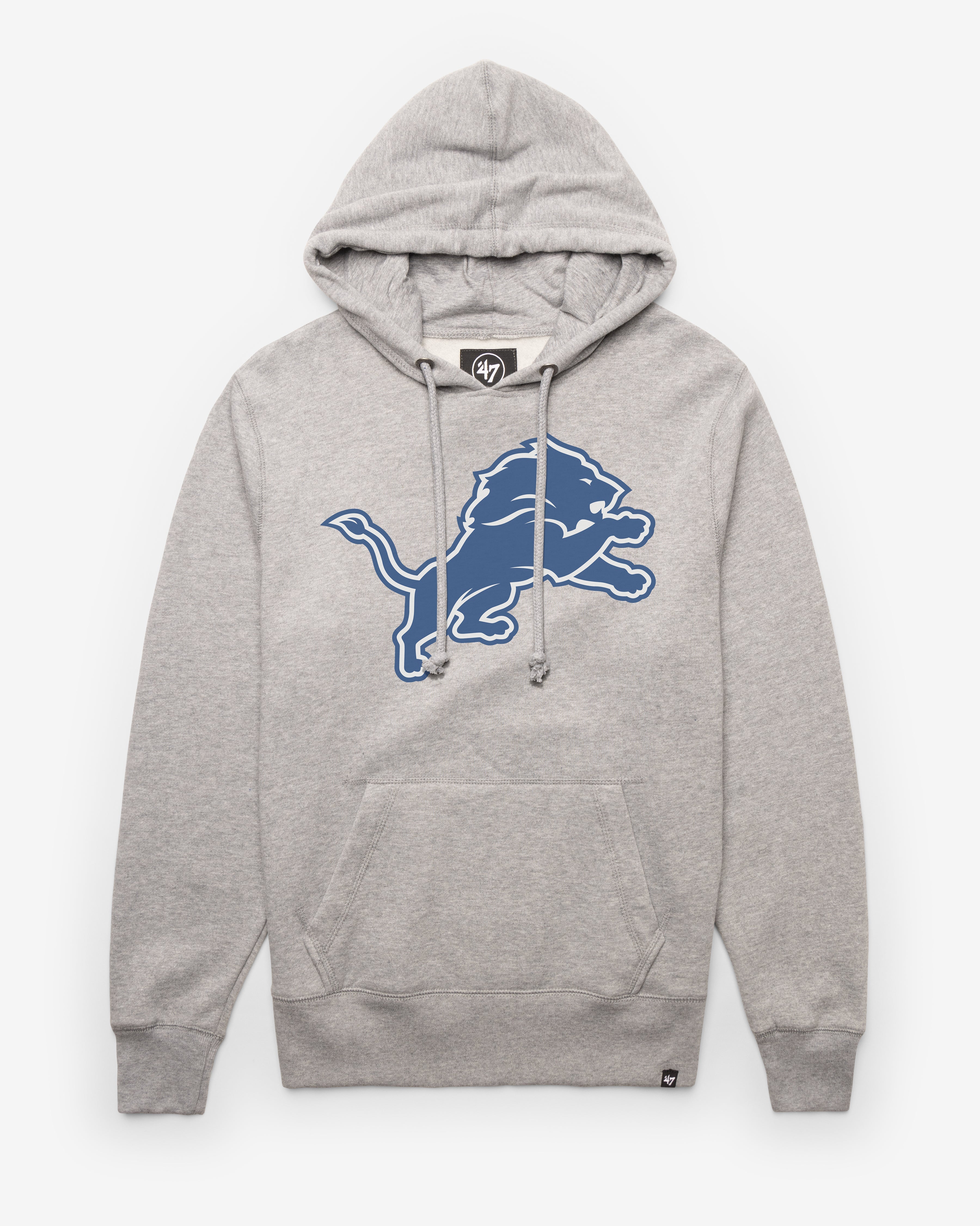 DETROIT LIONS IMPRINT '47 HEADLINE HOOD SLATE GREY
