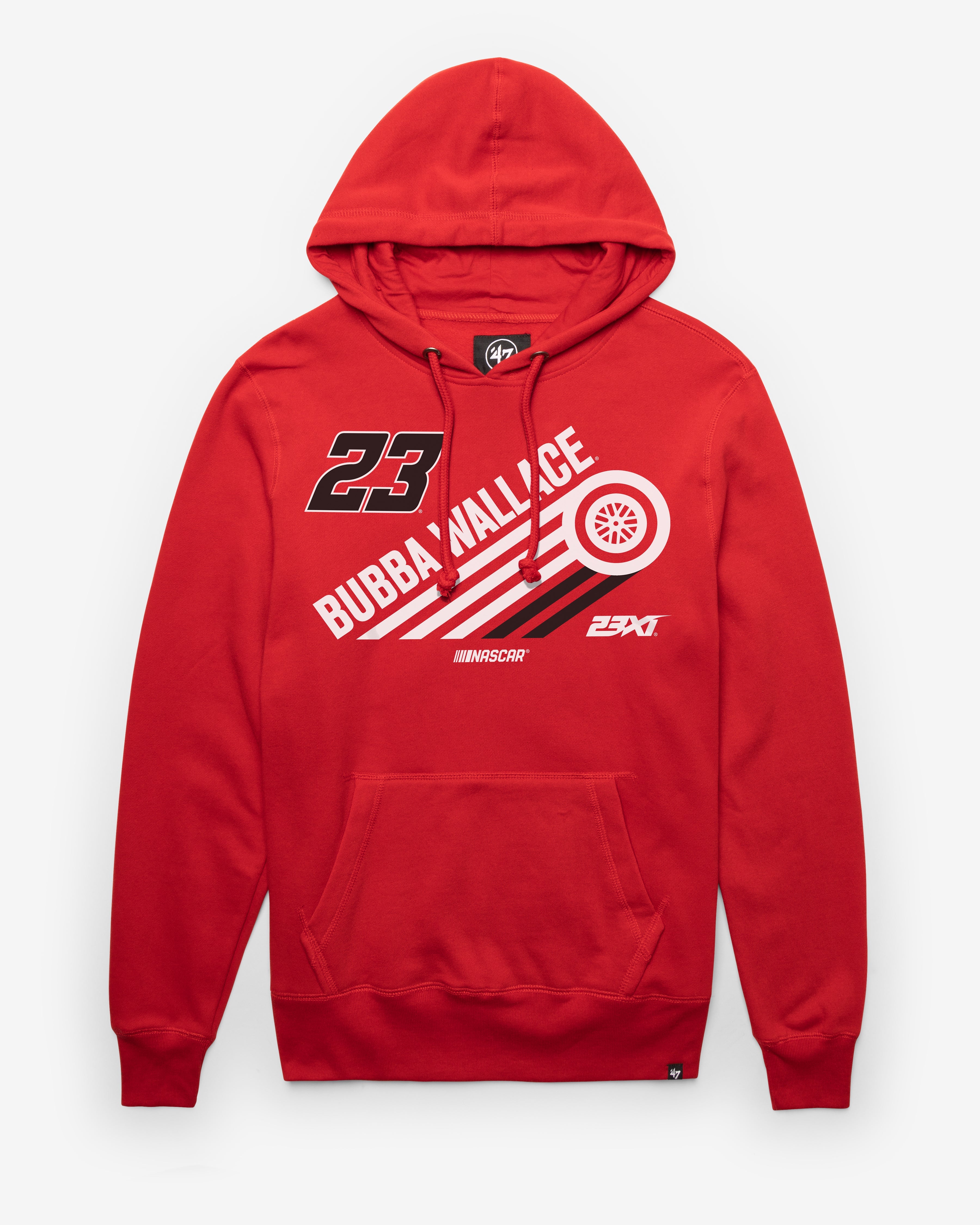 BUBBA WALLACE 23XI RACING INCLINE '47 HEADLINE HOOD RED