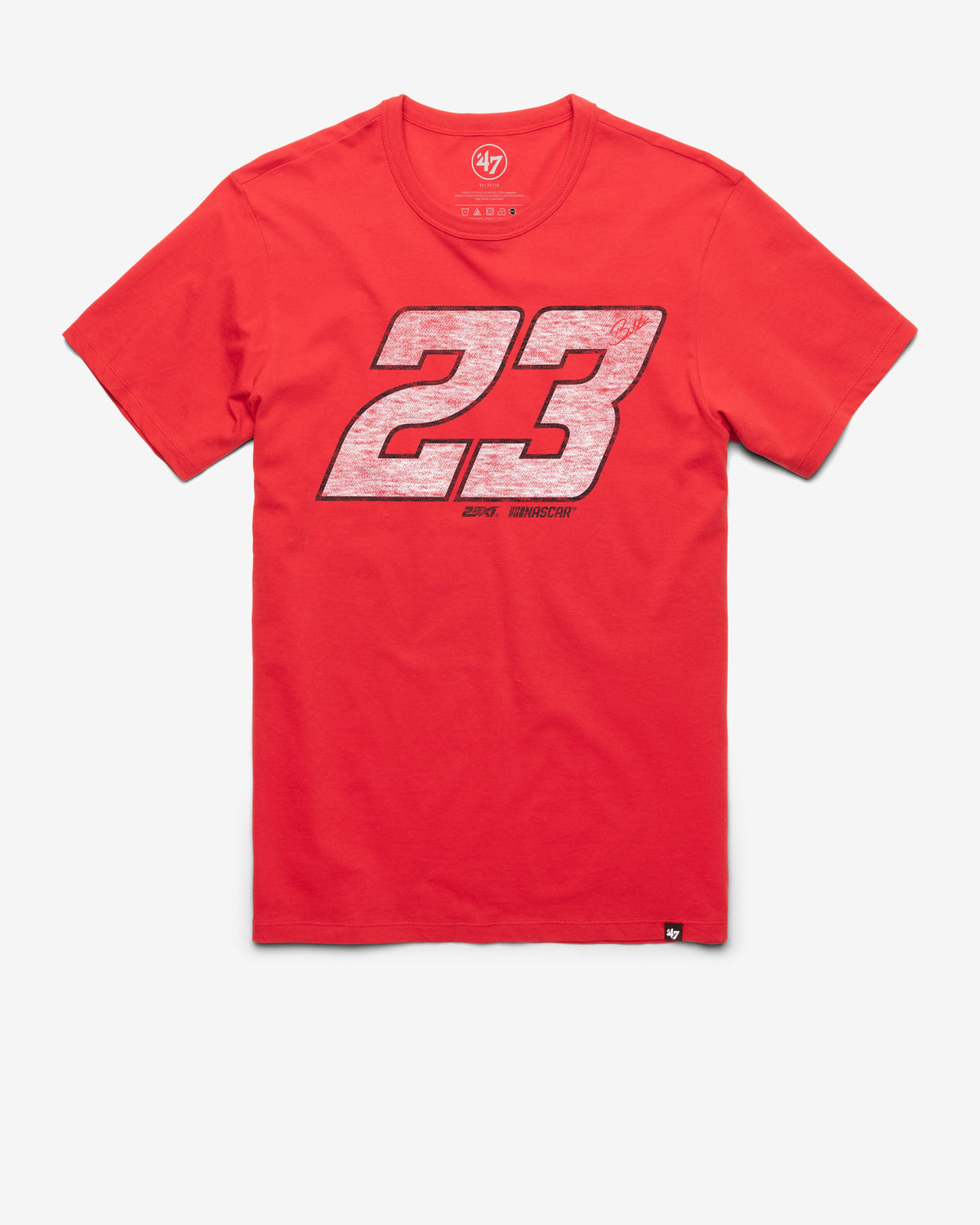 BUBBA WALLACE 23XI RACING DRIVER '47 FRANKLIN TEE RACER RED