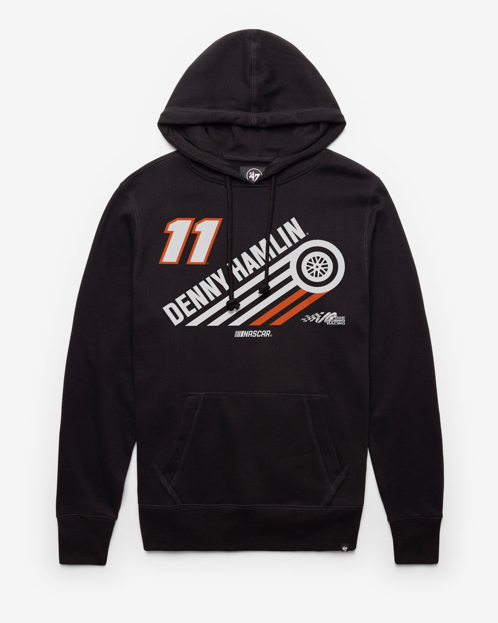 DENNY HAMLIN JOE GIBBS RACING INCLINE '47 HEADLINE HOOD JET BLACK