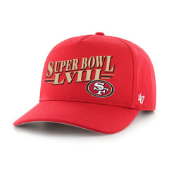 SAN FRANCISCO 49ERS SUPER BOWL LVIII '47 HITCH RF RED