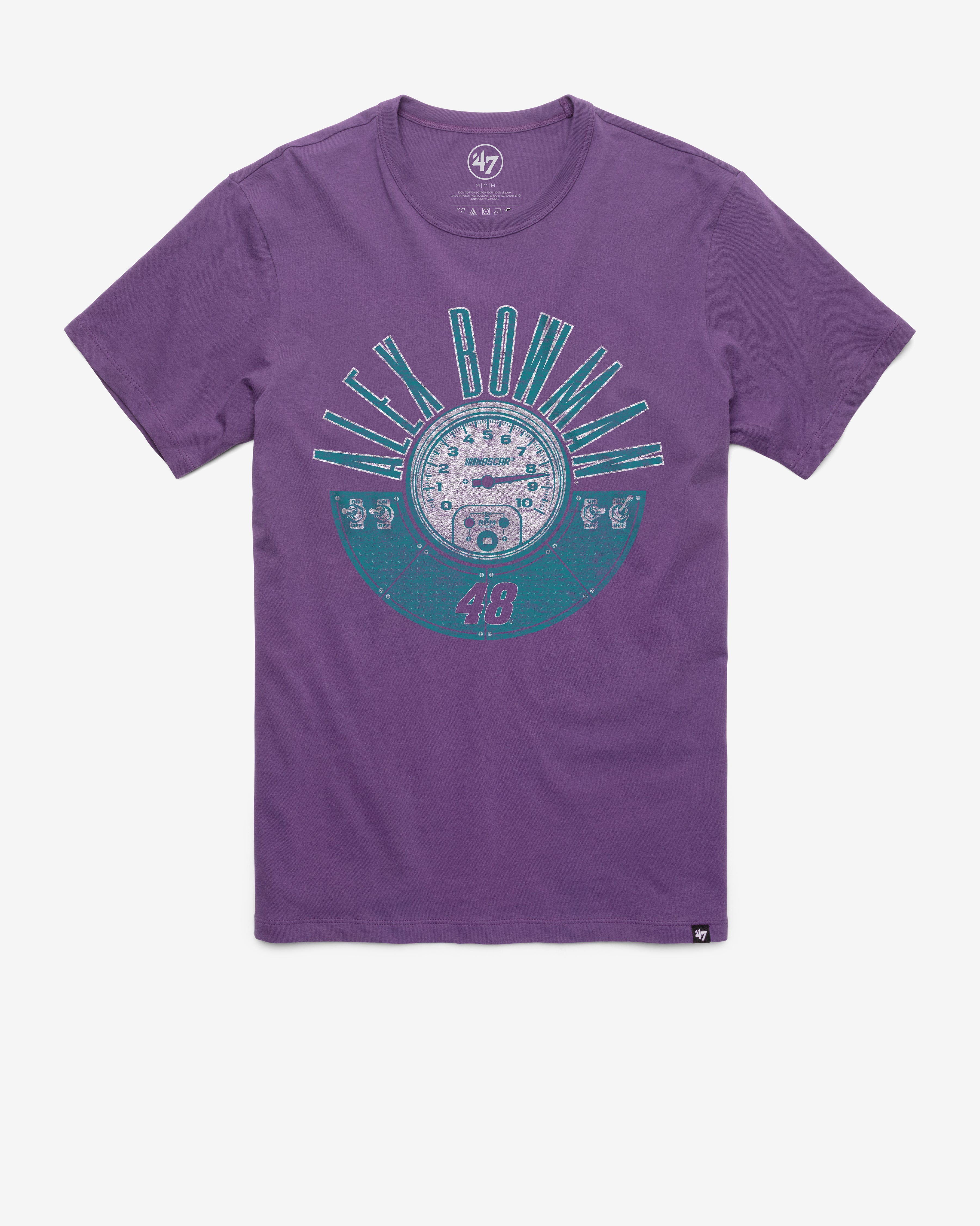 ALEX BOWMAN HENDRICK MOTORSPORTS RPM '47 FRANKLIN TEE REGENT PURPLE