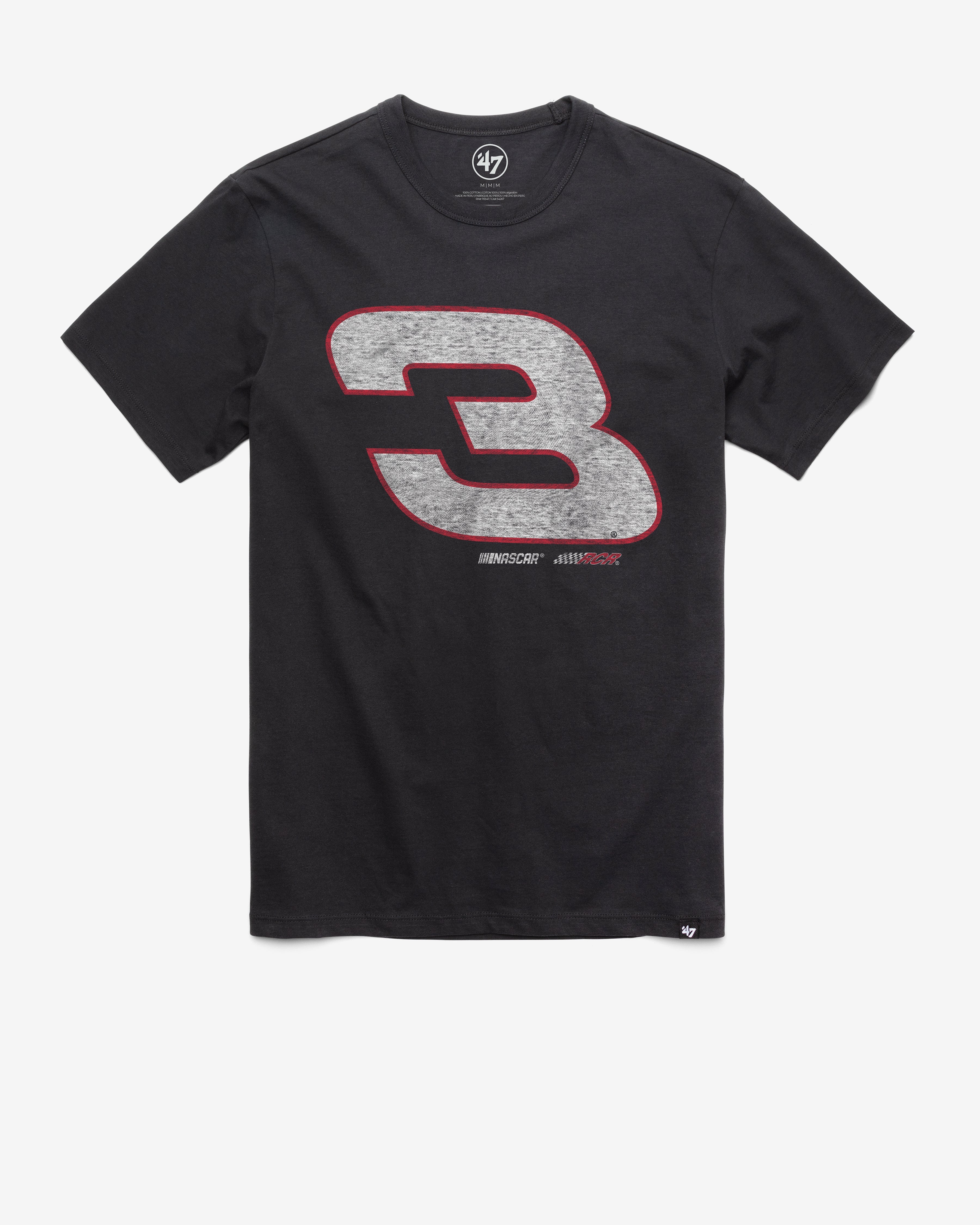 AUSTIN DILLON RICHARD CHILDRESS RACING DRIVER '47 FRANKLIN TEE FLINT BLACK