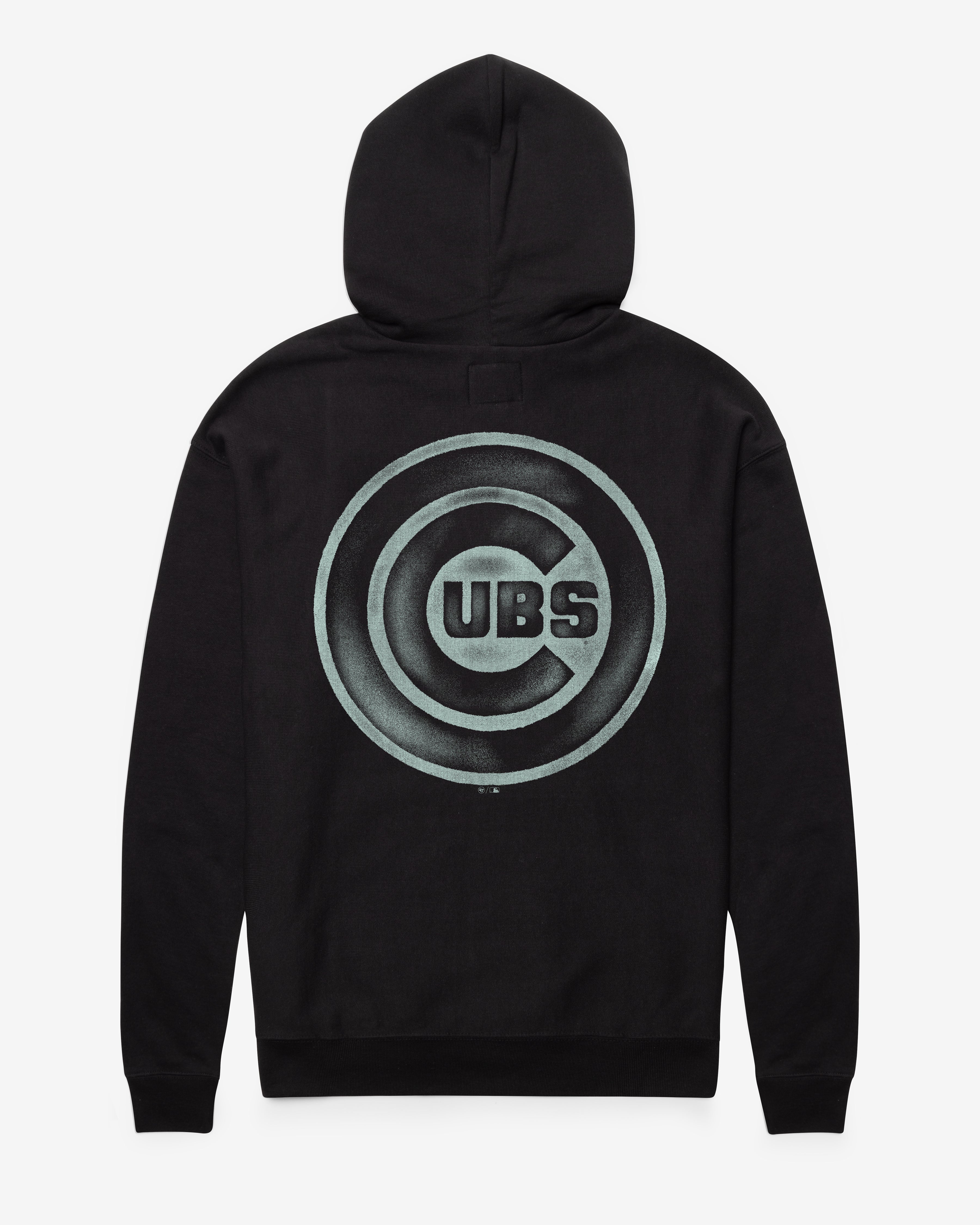 CHICAGO CUBS MONOGRAM BACKER '47 FOUNDATION HOOD FLINT BLACK