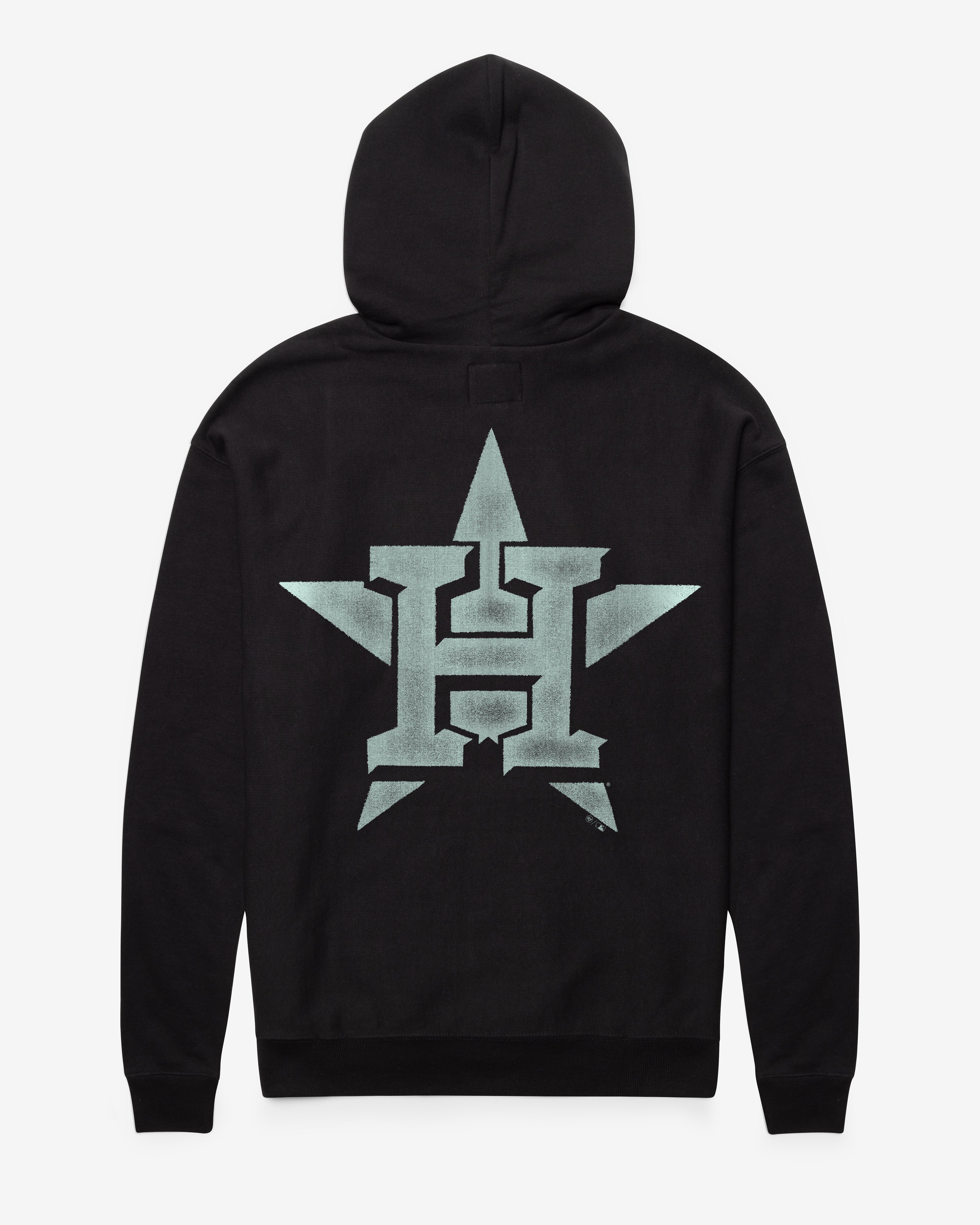 HOUSTON ASTROS MONOGRAM BACKER '47 FOUNDATION HOOD FLINT BLACK