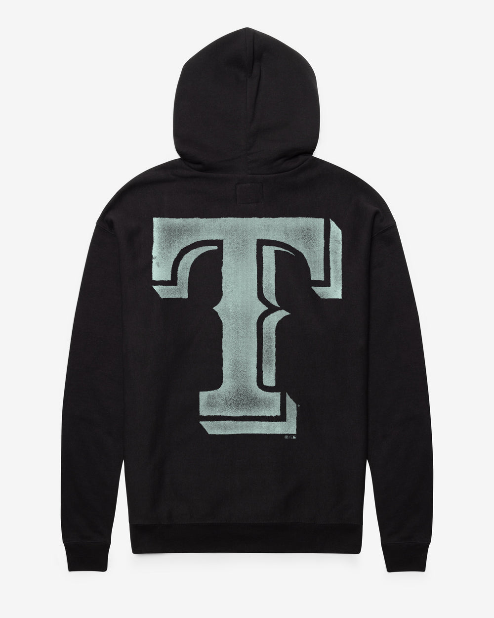 TEXAS RANGERS MONOGRAM BACKER '47 FOUNDATION HOOD FLINT BLACK