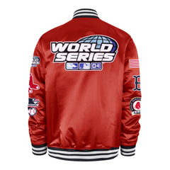 BOSTON RED SOX COOPERSTOWN 2004 WORLD SERIES '47 KINGSLAND JACKET RED