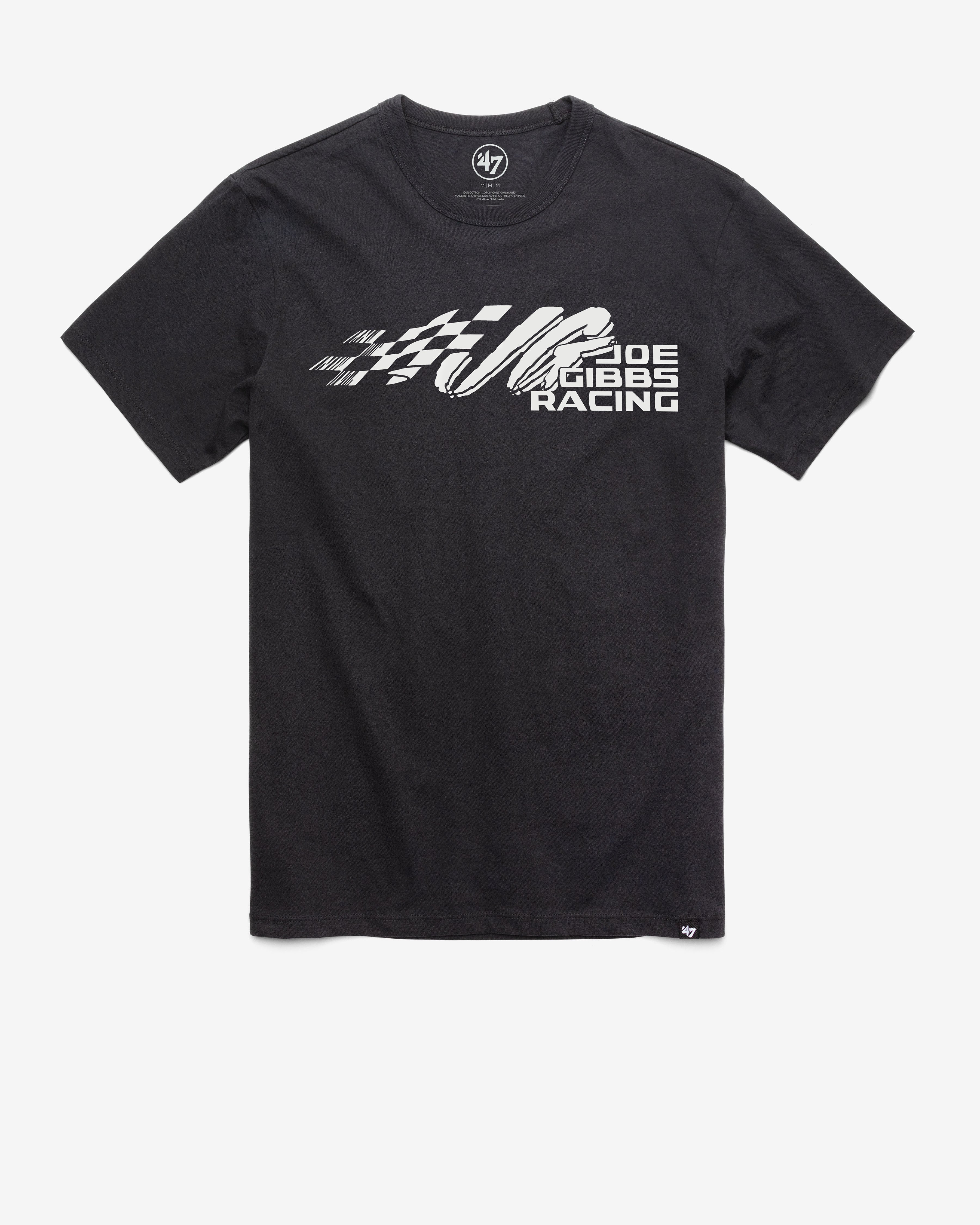 JOE GIBBS RACING IMPRINT '47 FRANKLIN TEE FLINT BLACK