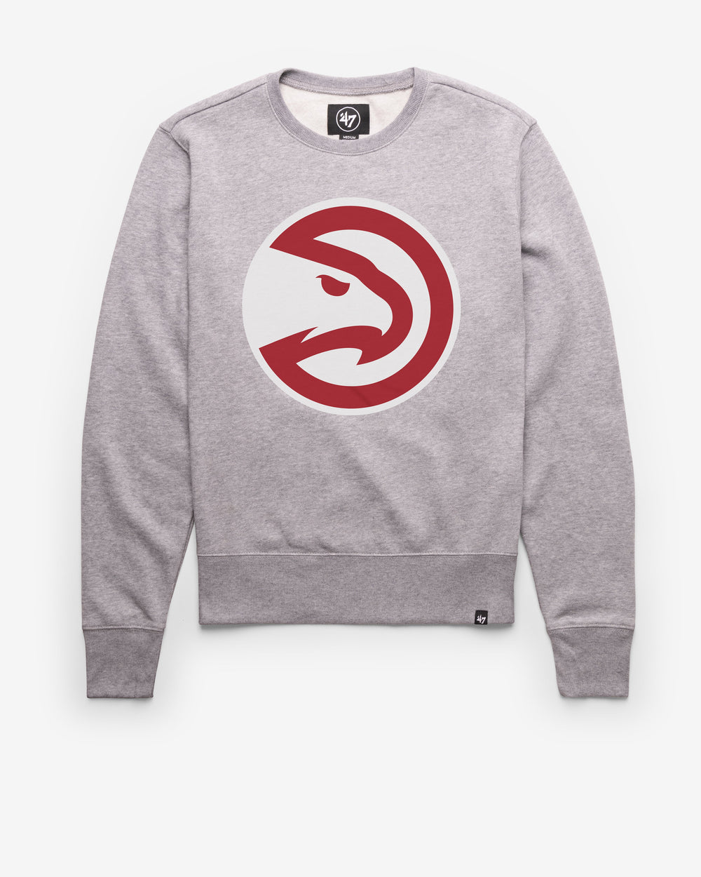 ATLANTA HAWKS IMPRINT '47 HEADLINE CREW SLATE GREY