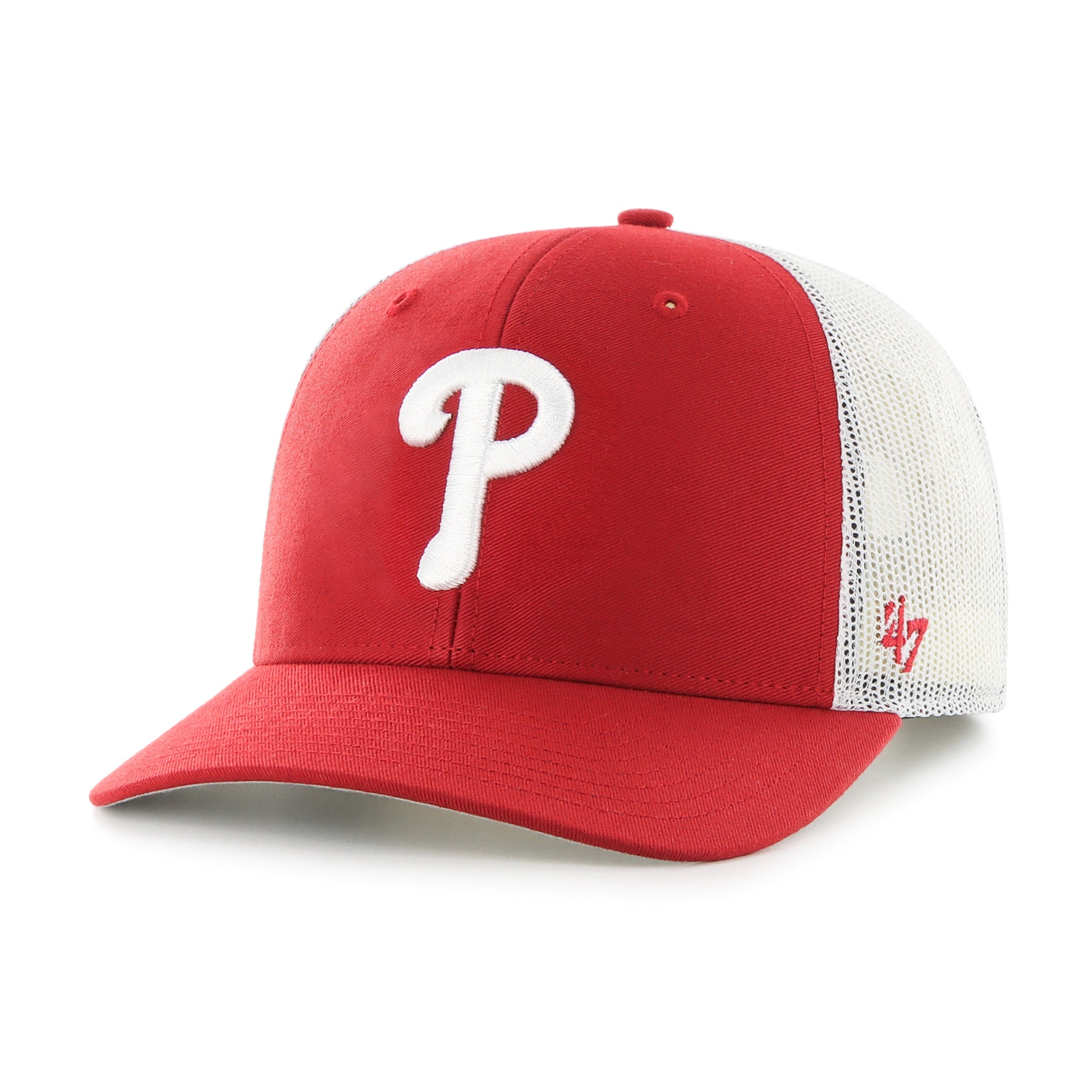 PHILADELPHIA PHILLIES '47 TRUCKER KIDS RED