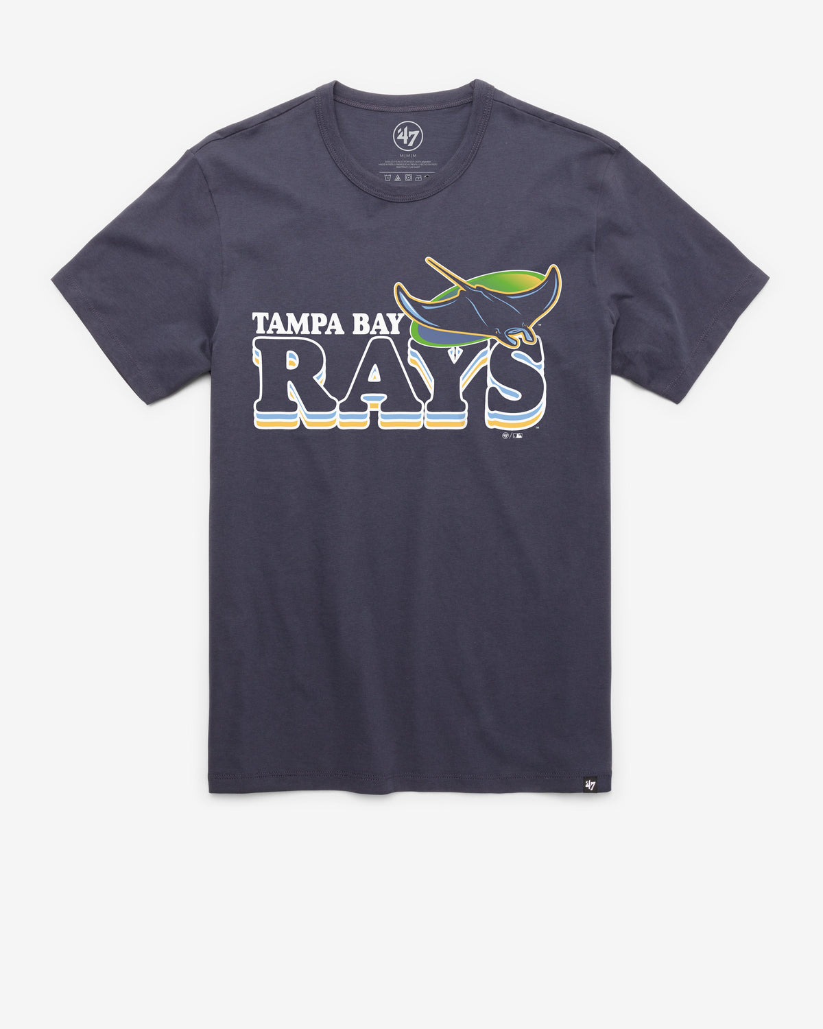 TAMPA BAY RAYS REGION '47 FRANKLIN TEE ATLAS BLUE