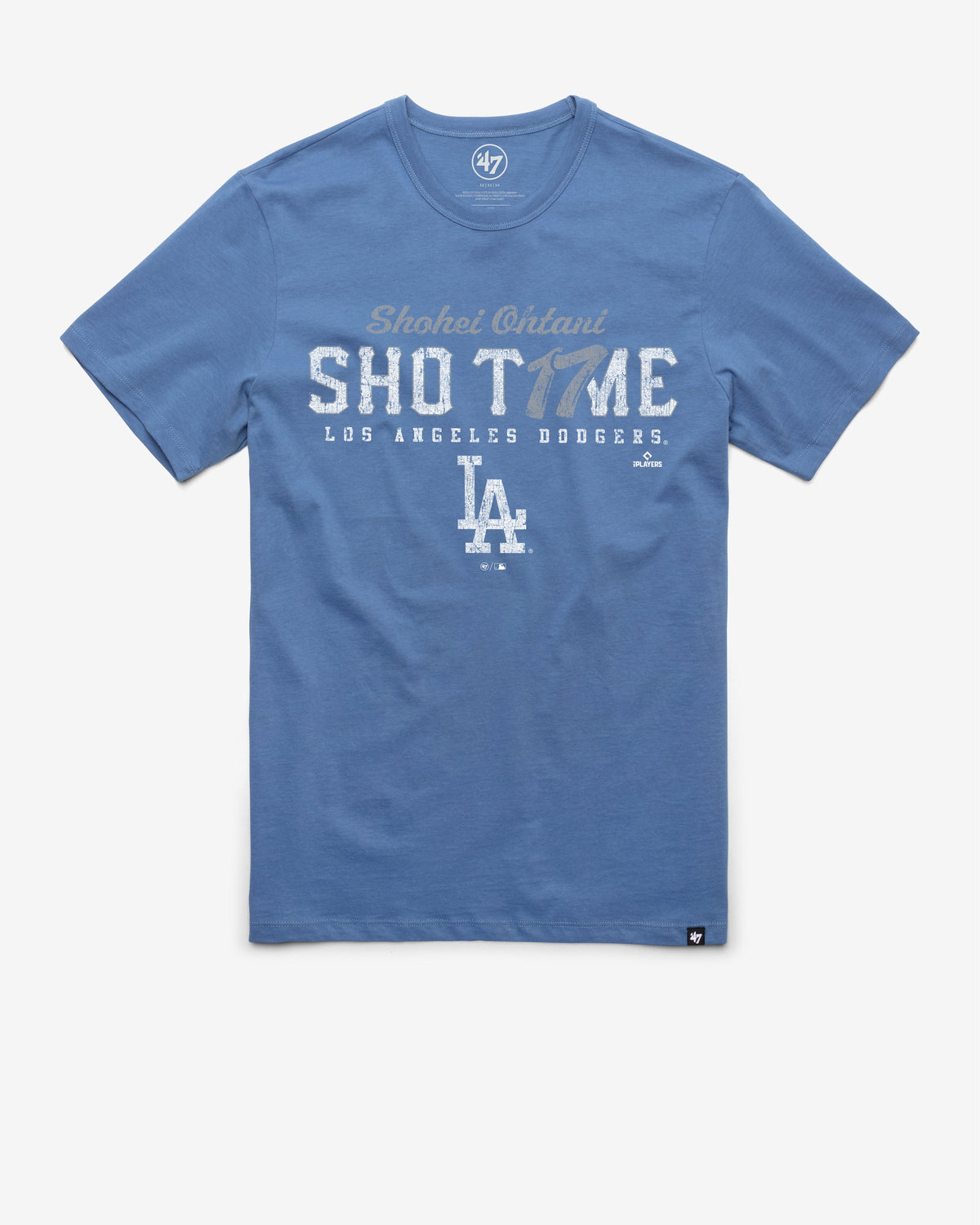 SHOHEI OHTANI LOS ANGELES DODGERS PLAYER '47 FRANKLIN TEE CADET BLUE