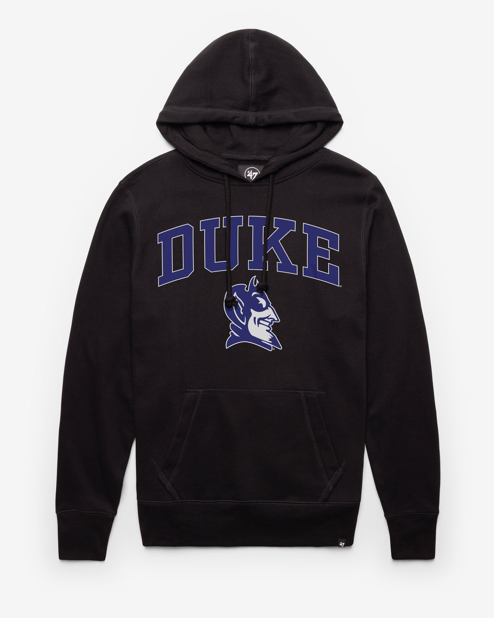 DUKE BLUE DEVILS IMPRINT '47 HEADLINE HOOD JET BLACK