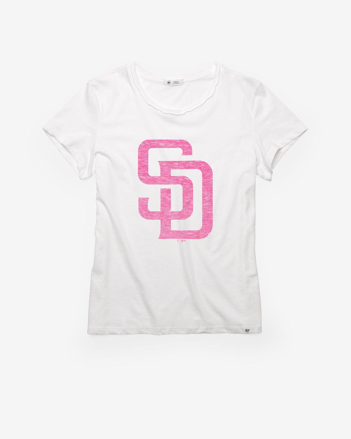 SAN DIEGO PADRES CITY CONNECT PREMIER '47 FRANKIE TEE WOMENS WHITE WASH