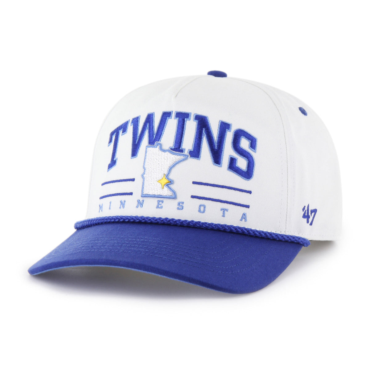 MINNESOTA TWINS CITY CONNECT ROSCOE ROPE '47 HITCH WHITE