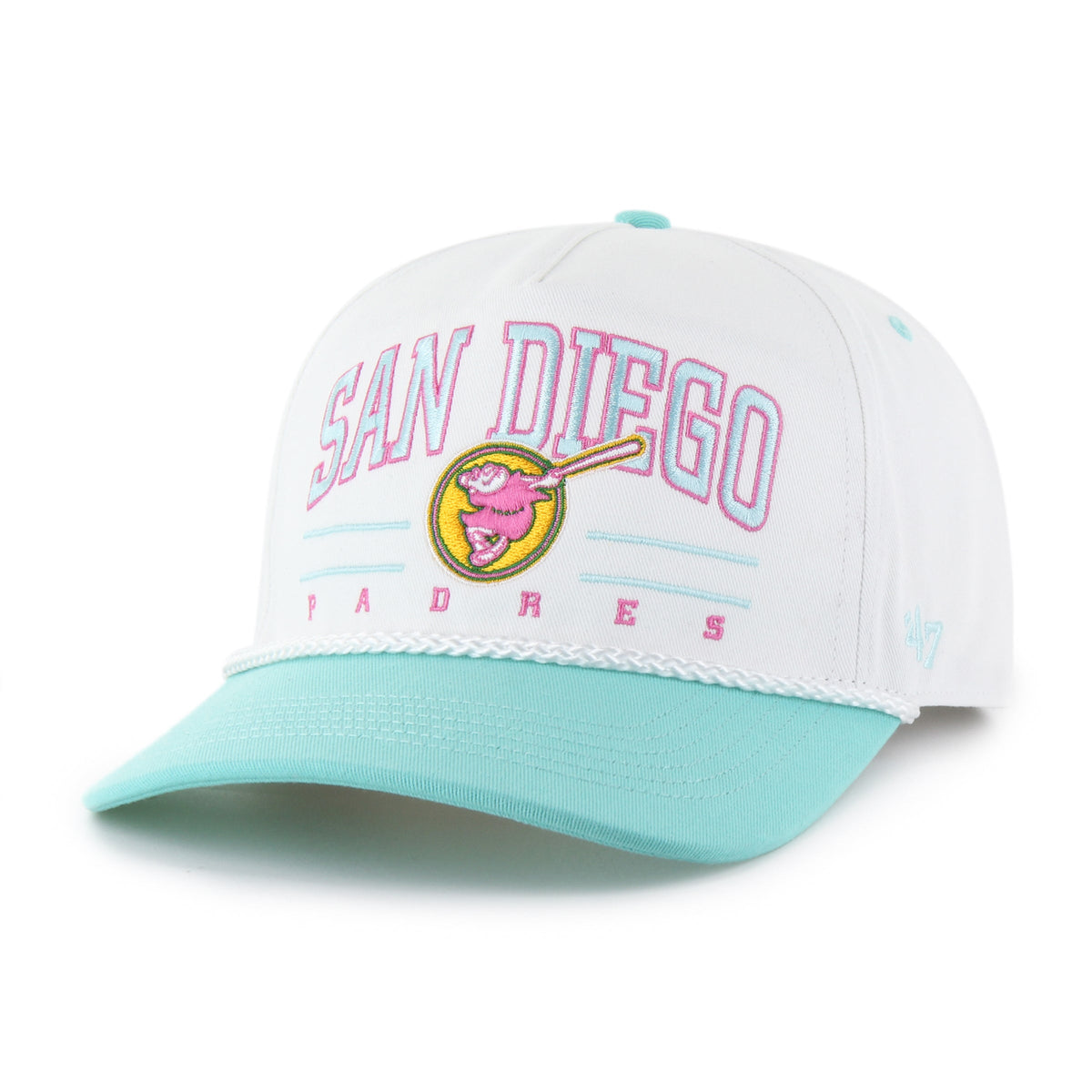 SAN DIEGO PADRES CITY CONNECT ROSCOE ROPE '47 HITCH WHITE