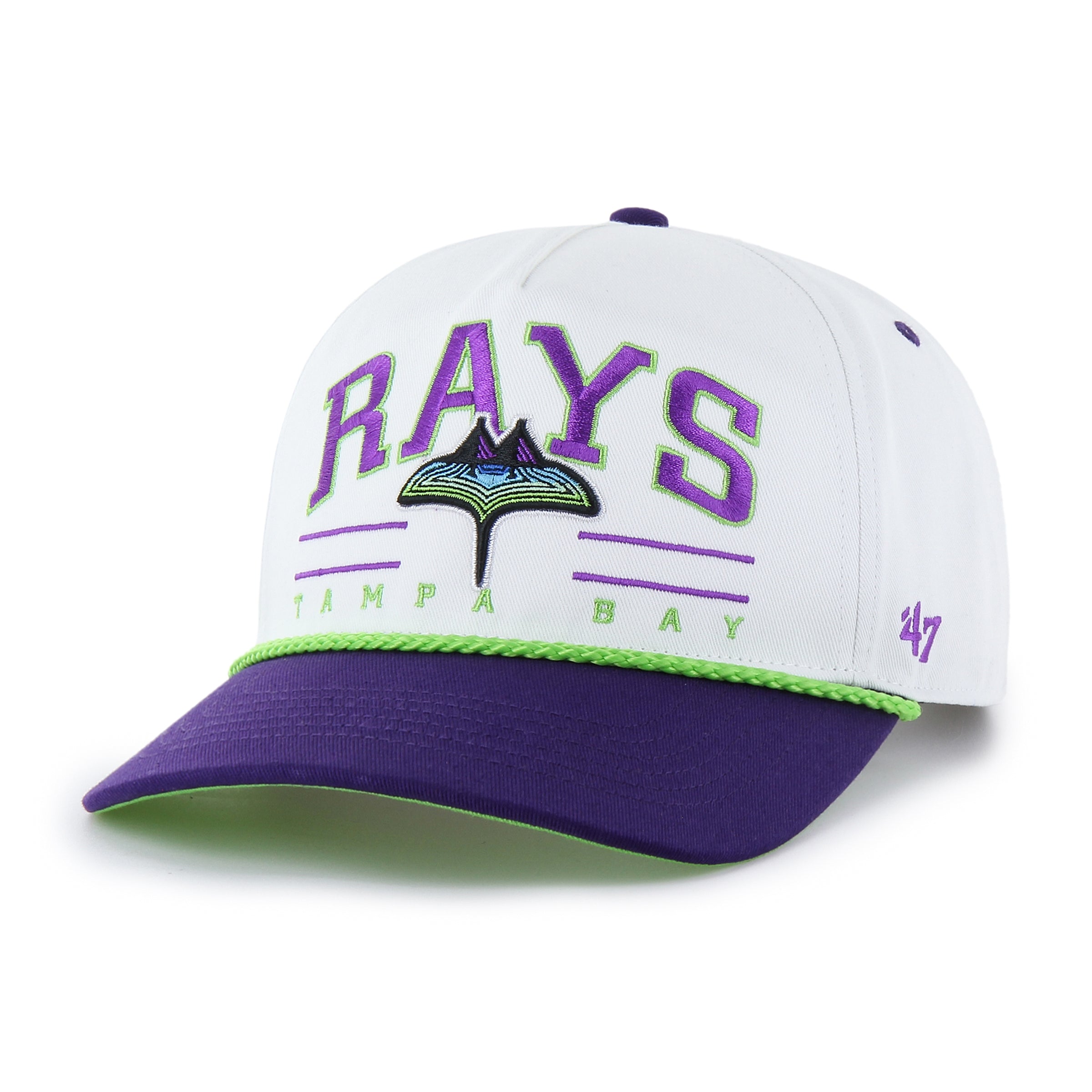 TAMPA BAY RAYS CITY CONNECT ROSCOE ROPE '47 HITCH WHITE