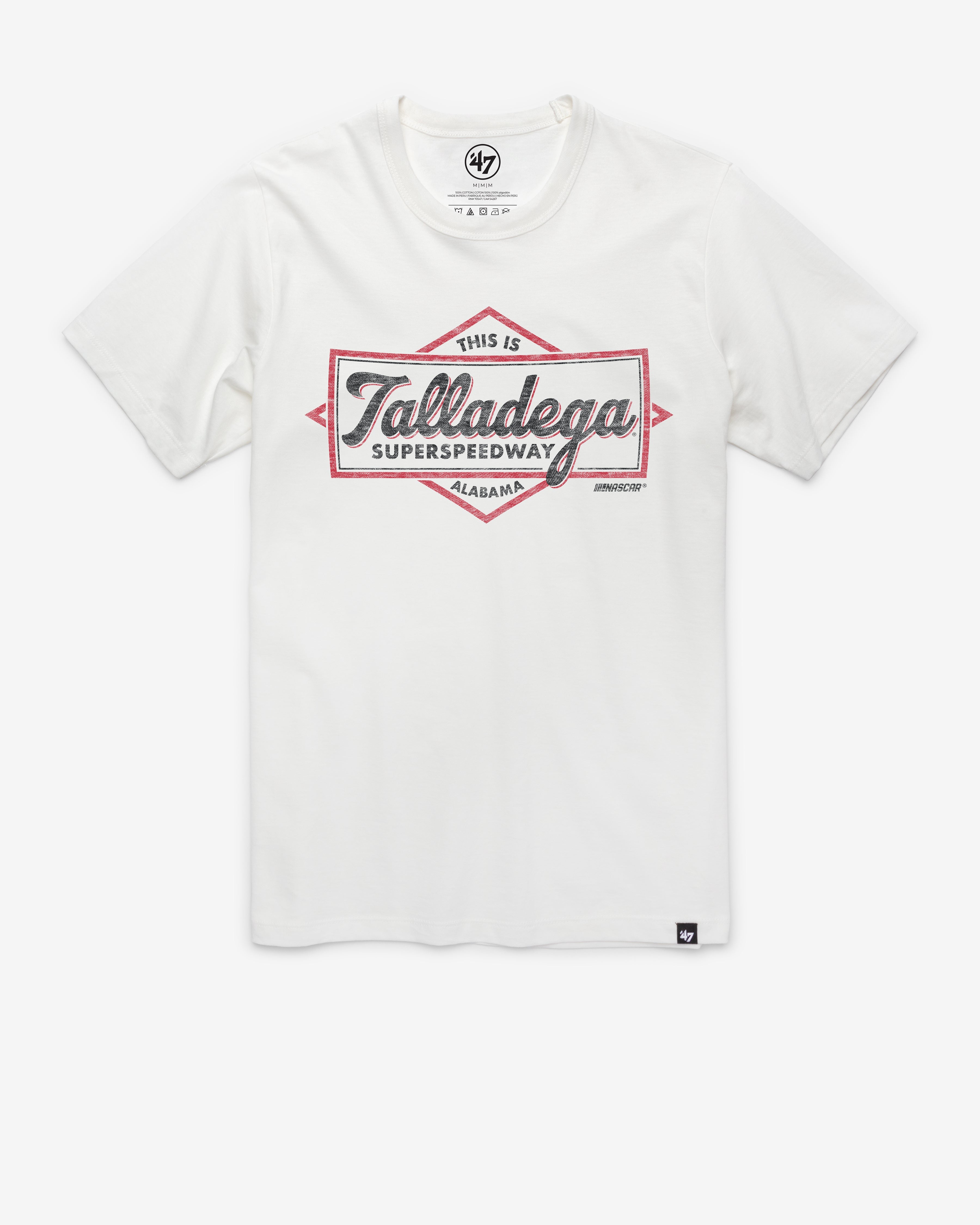 TALLADEGA SUPERSPEEDWAY REGIONAL '47 FRANKLIN TEE WHITE WASH