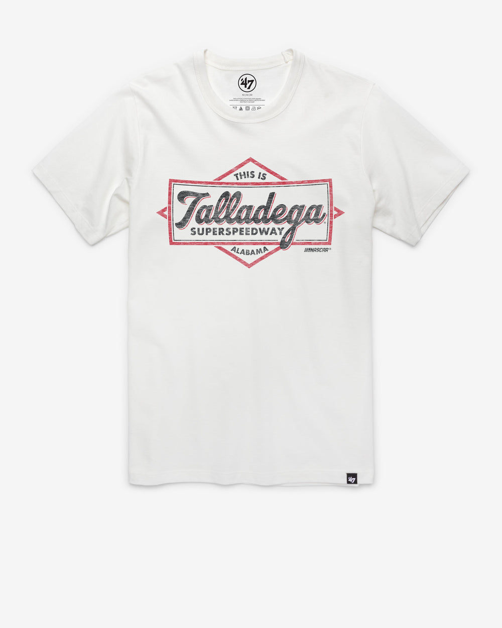 TALLADEGA SUPERSPEEDWAY REGIONAL '47 FRANKLIN TEE WHITE WASH
