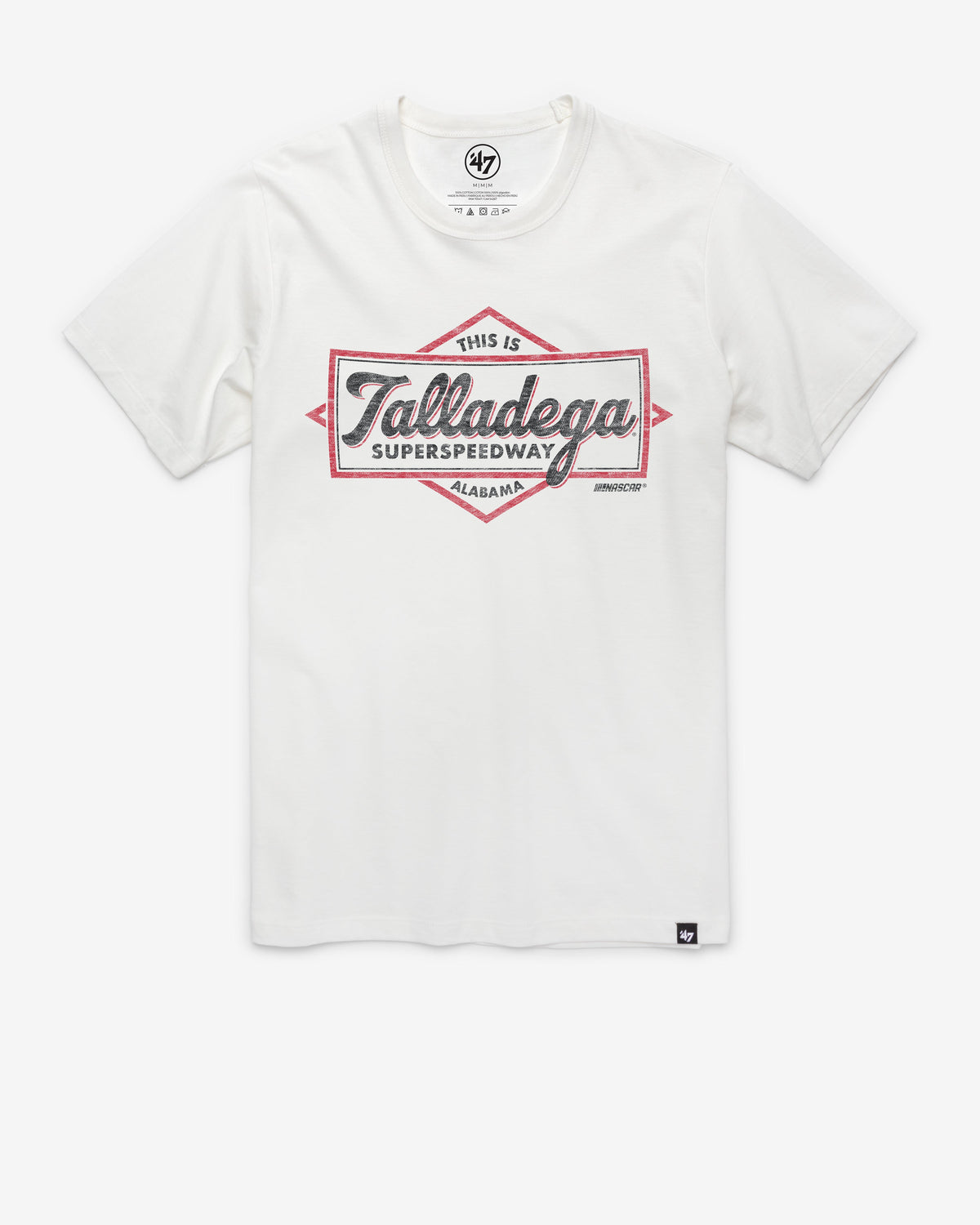 TALLADEGA SUPERSPEEDWAY REGIONAL '47 FRANKLIN TEE WHITE WASH