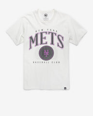 NEW YORK METS CITY CONNECT DOUBLE HEADER '47 FRANKLIN TEE WHITE WASH