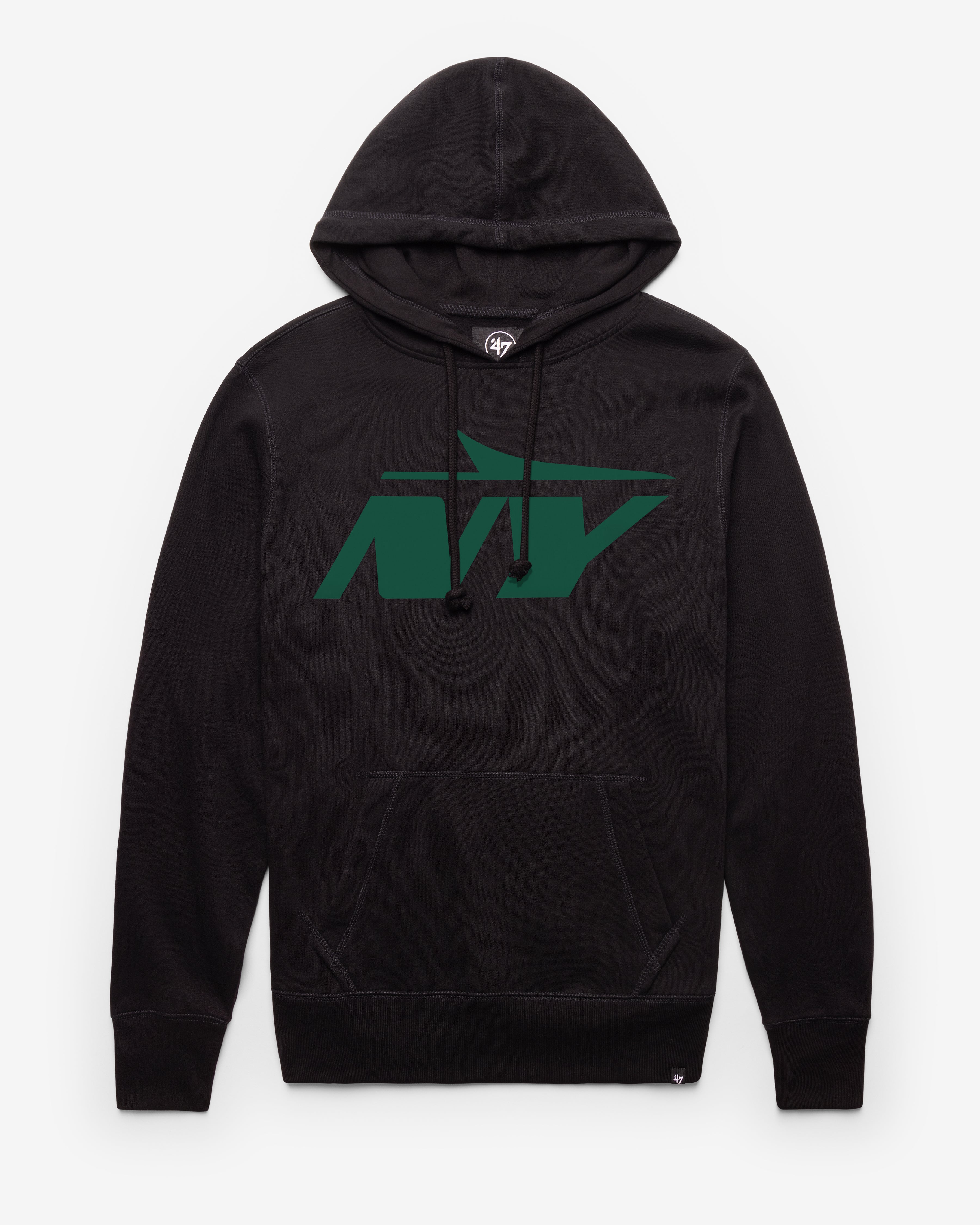 NEW YORK JETS IMPRINT '47 HEADLINE HOOD JET BLACK