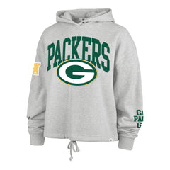 GREEN BAY PACKERS HIGH HOPES '47 VENICE HOOD WOMENS RELAY GREY