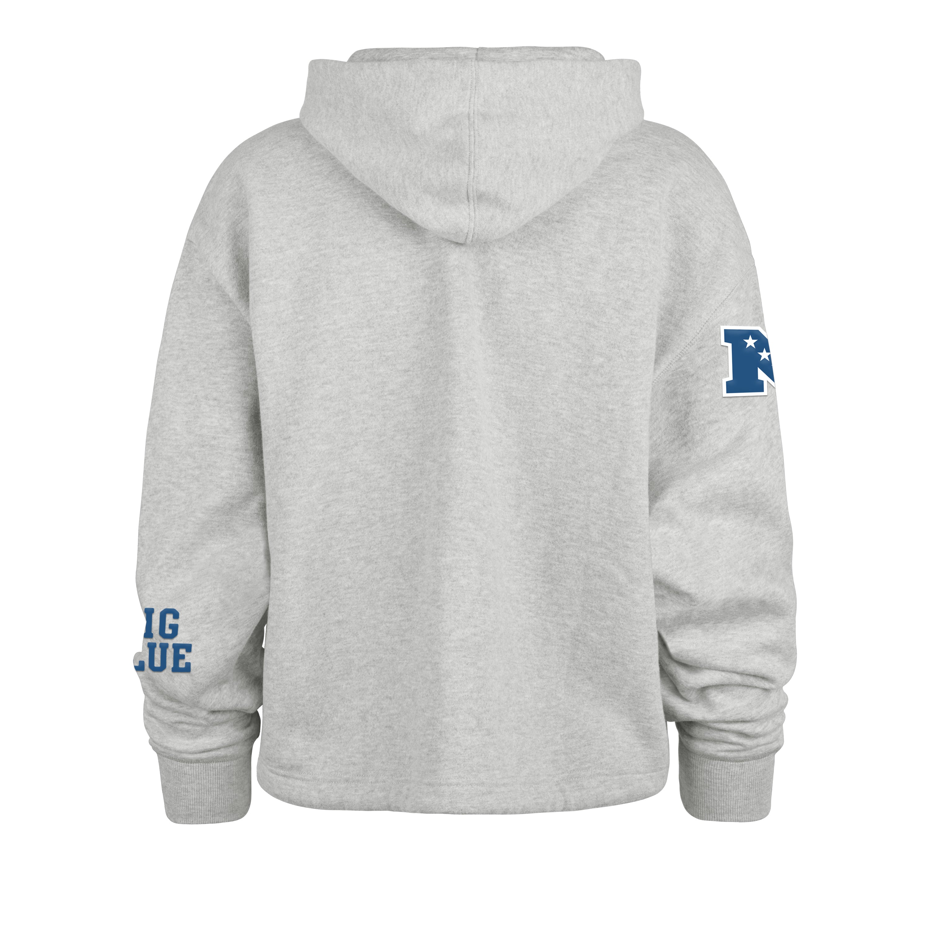 NEW YORK GIANTS HIGH HOPES '47 VENICE HOOD WOMENS RELAY GREY