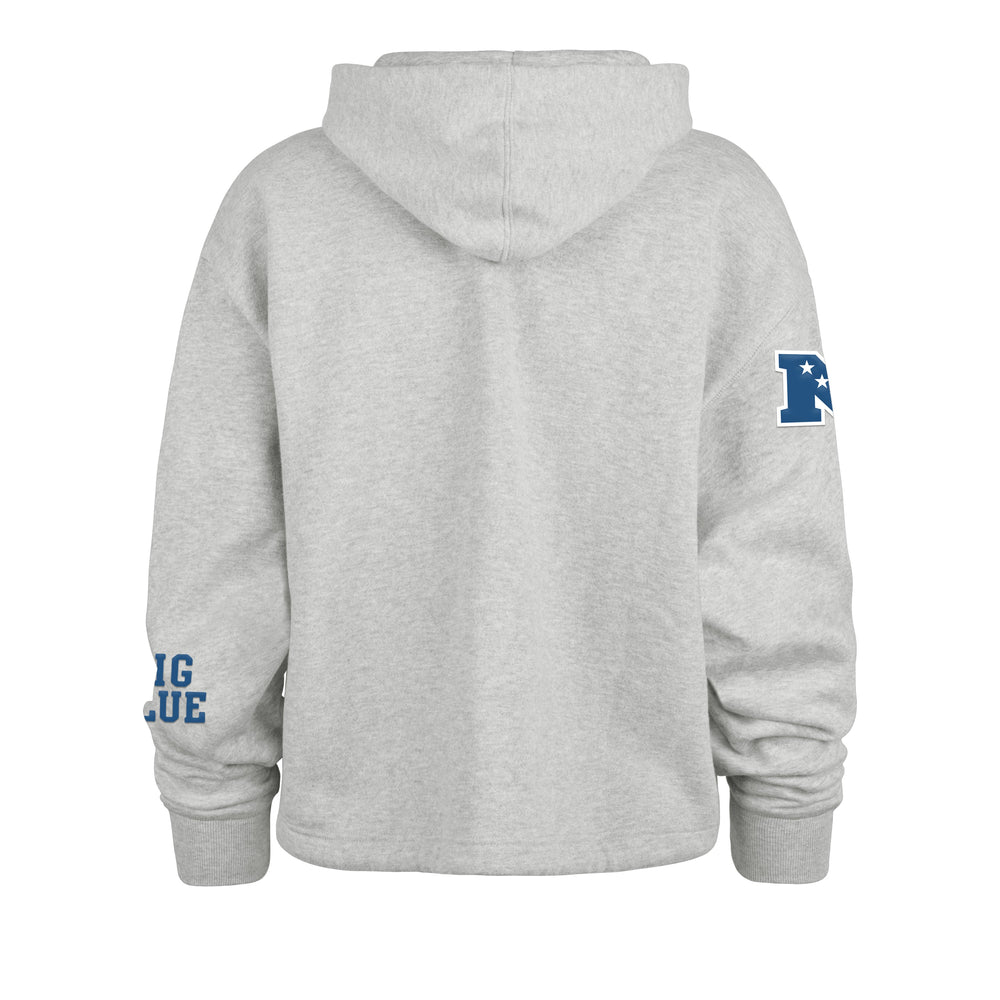 NEW YORK GIANTS HIGH HOPES '47 VENICE HOOD WOMENS RELAY GREY