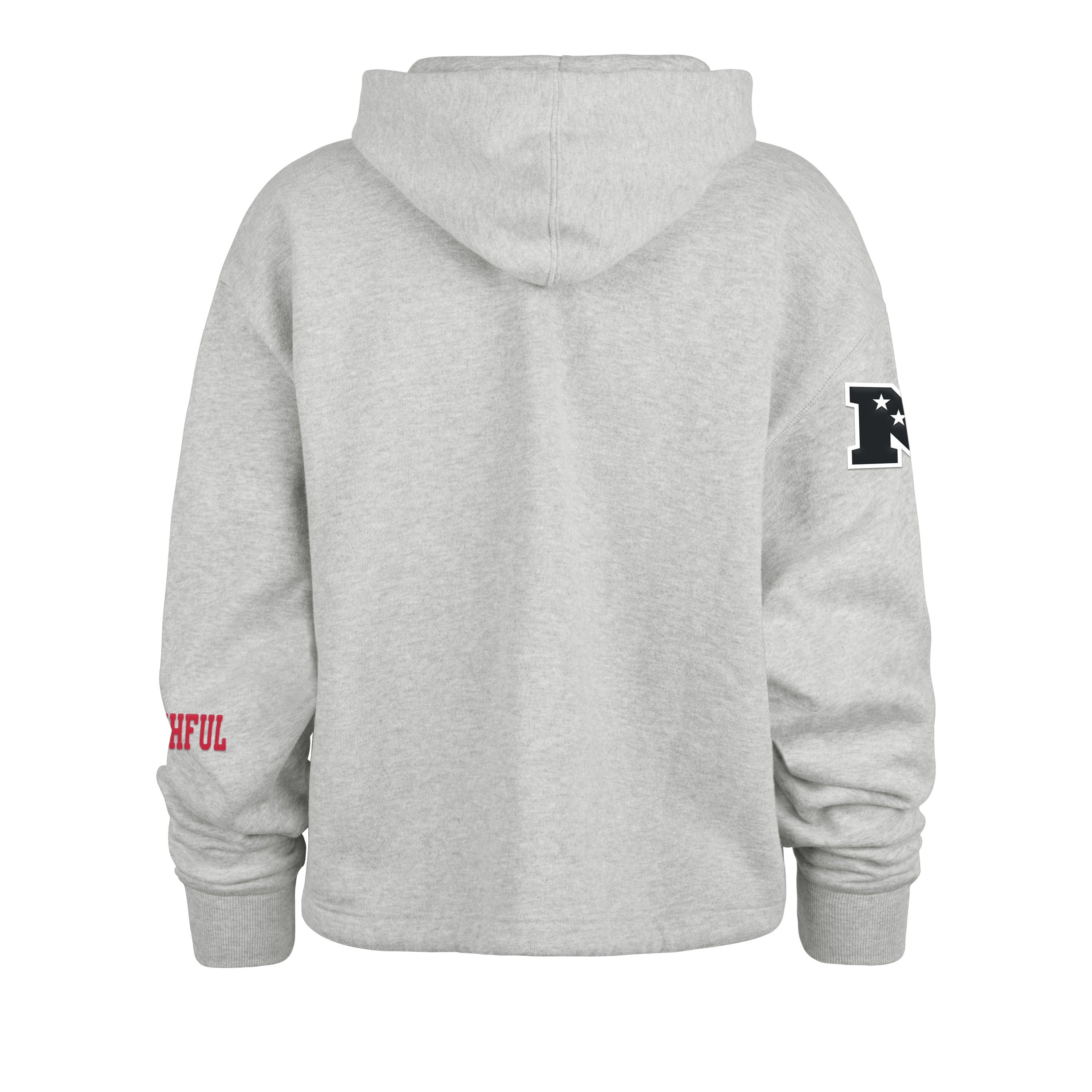 SAN FRANCISCO 49ERS HIGH HOPES '47 VENICE HOOD WOMENS RELAY GREY